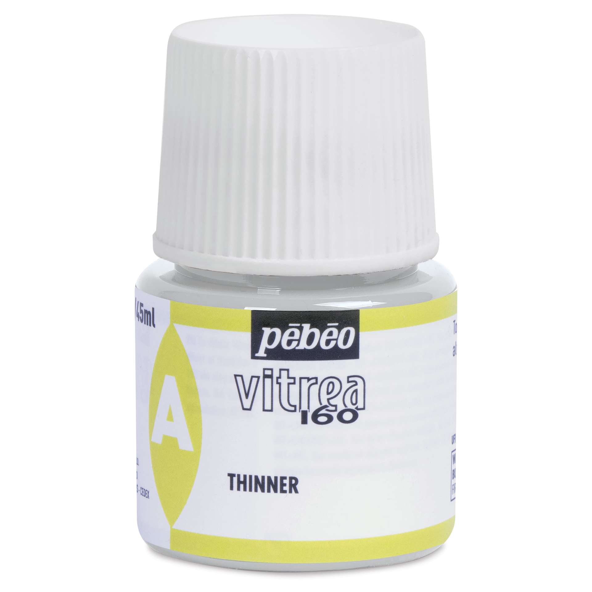 Pebeo Vitrea 160 Glass Paint Thinner - 45 ml bottle (front)