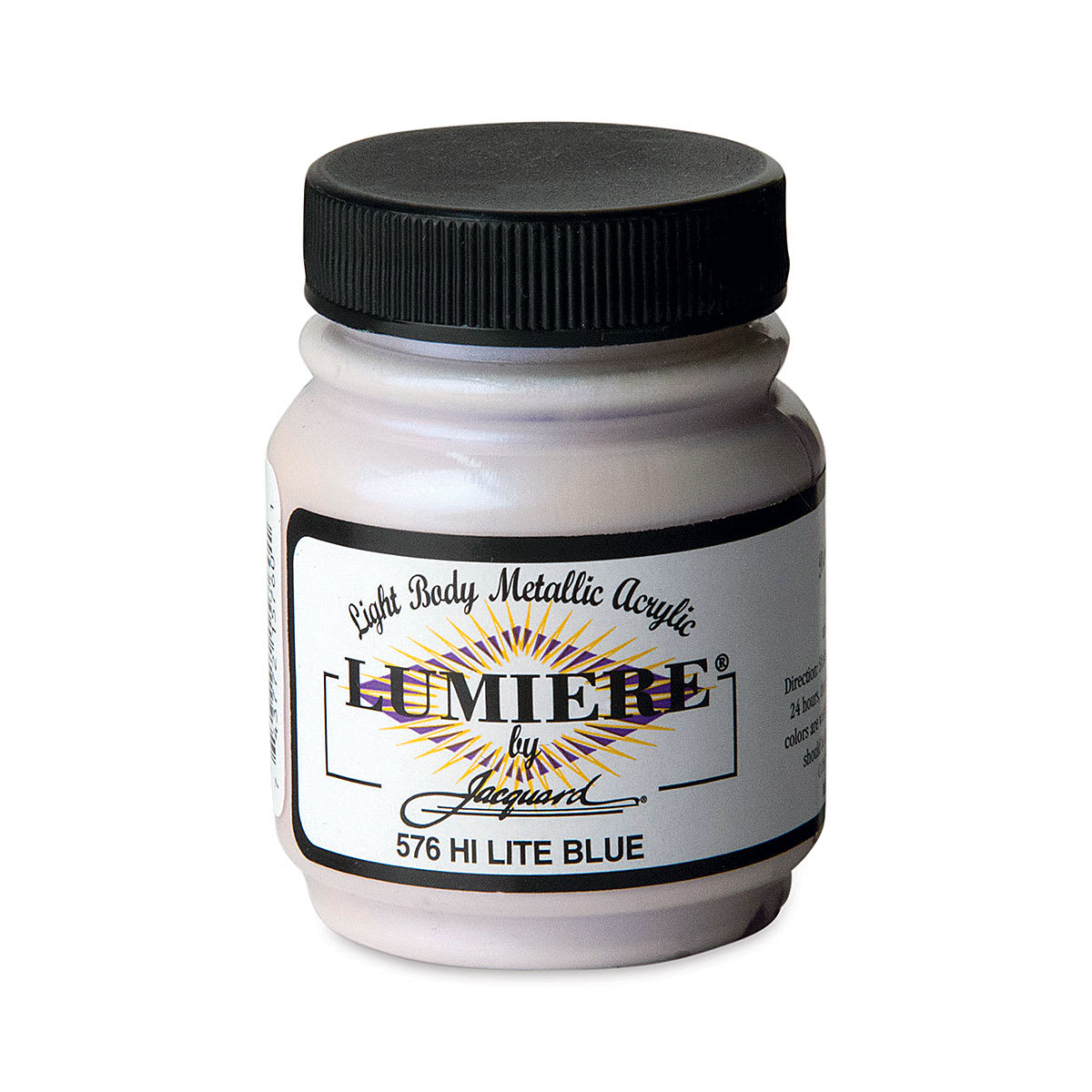 Jacquard Lumiere Acrylic - Hi-Lite Blue, 2.25 oz Jar