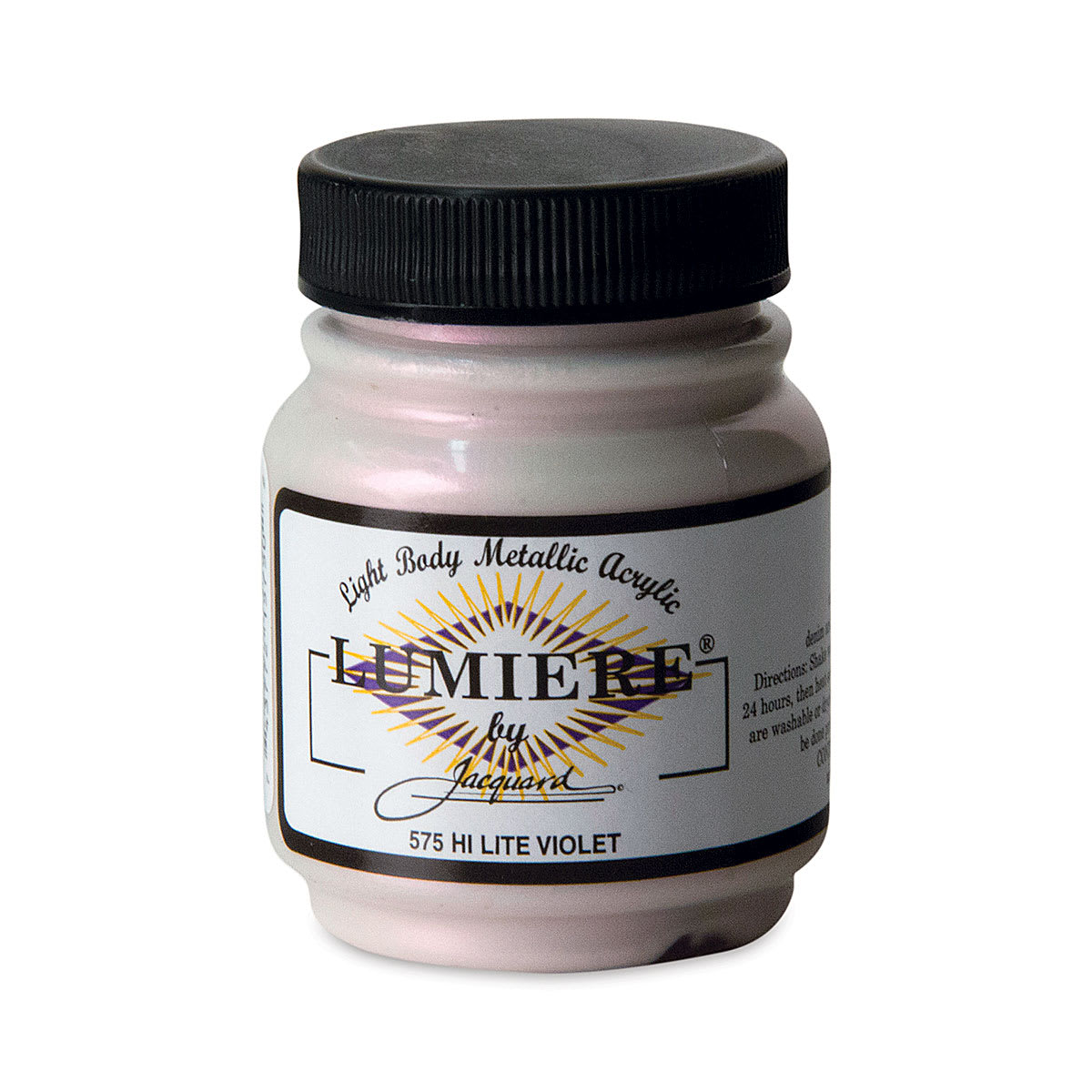 Jacquard Lumiere Acrylic - Hi-Lite Violet, 2.25 oz Jar