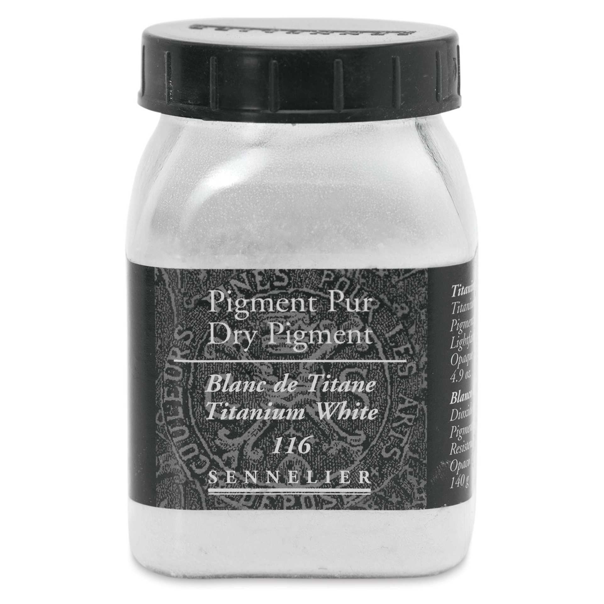 Sennelier Dry Pigment - Titanium White, 140 g jar