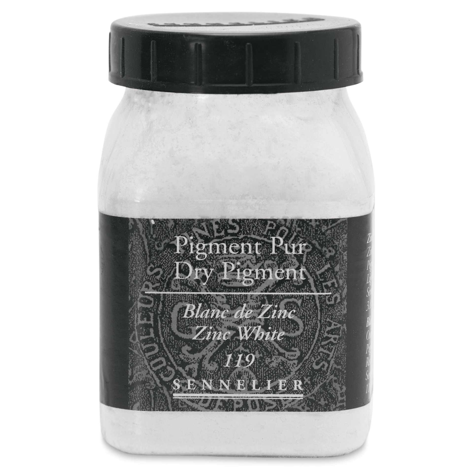 Sennelier Dry Pigment - Zinc White, 110 g jar