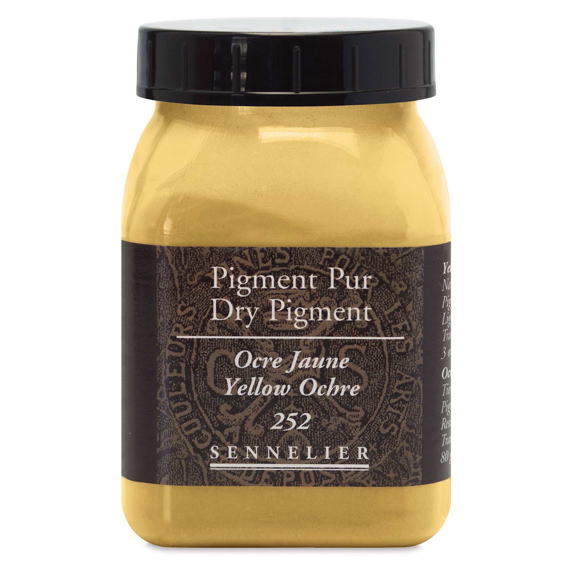 Sennelier Dry Pigment - Yellow Ochre, 80 g jar