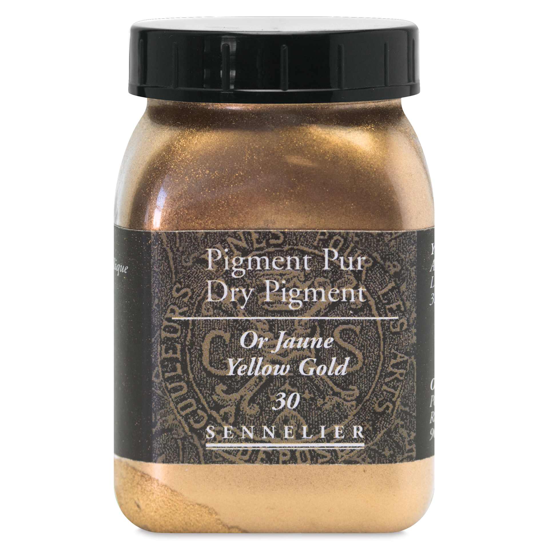 Sennelier Dry Pigment - Yellow Gold, 90 g jar