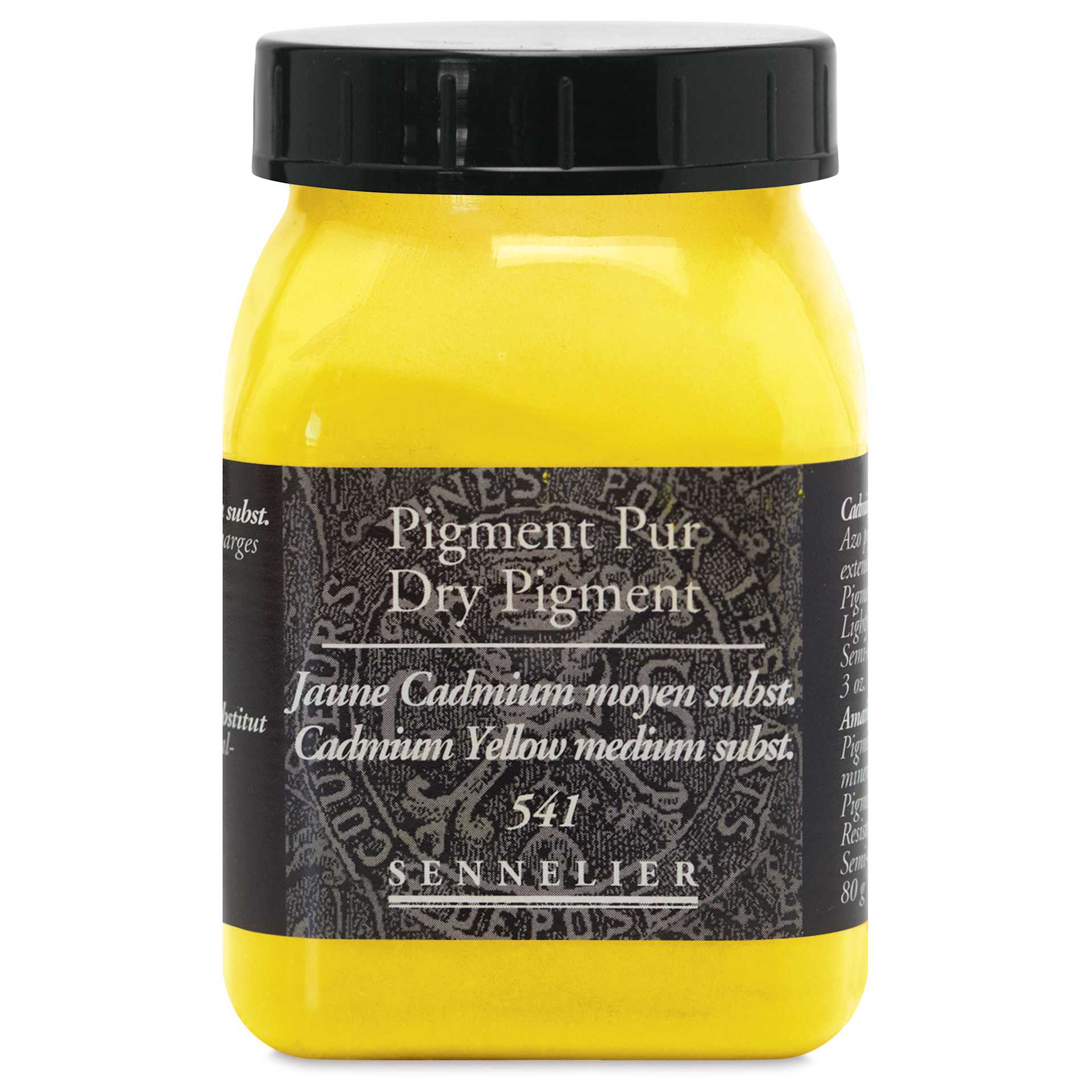 Sennelier Dry Pigment - Cadmium Yellow Medium Hue, 80 g jar