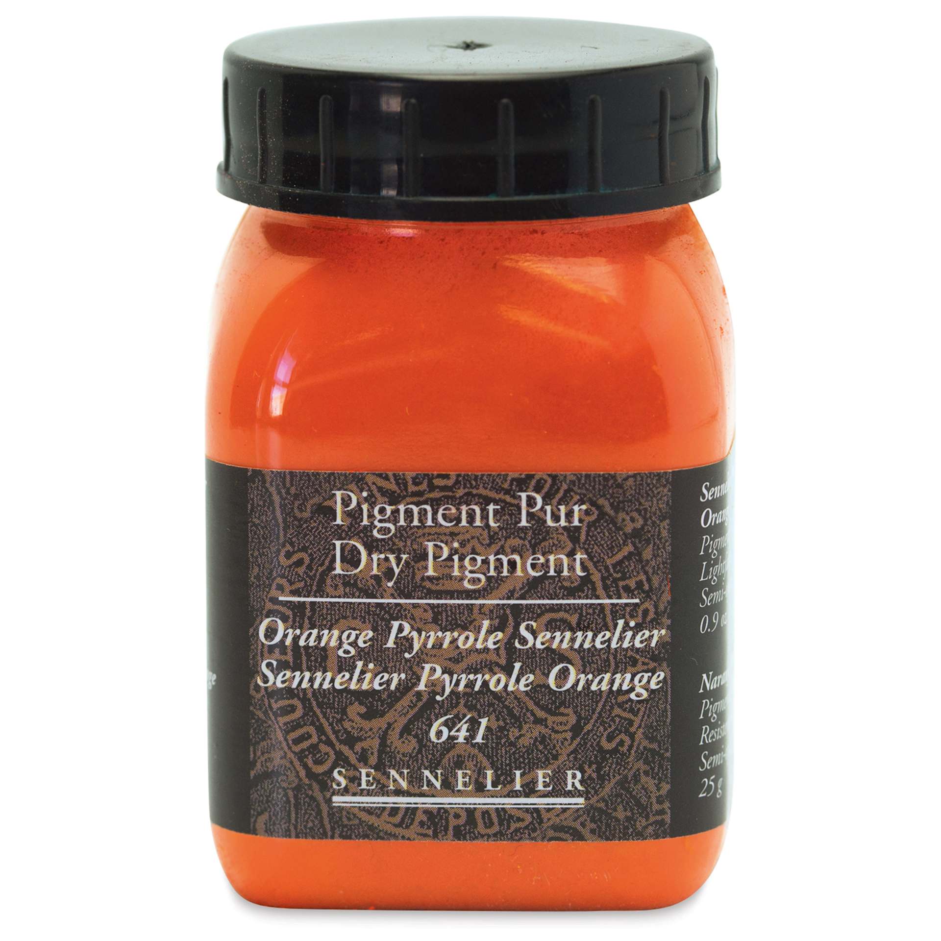 Sennelier Dry Pigment - Pyrrole Orange, 25 g jar
