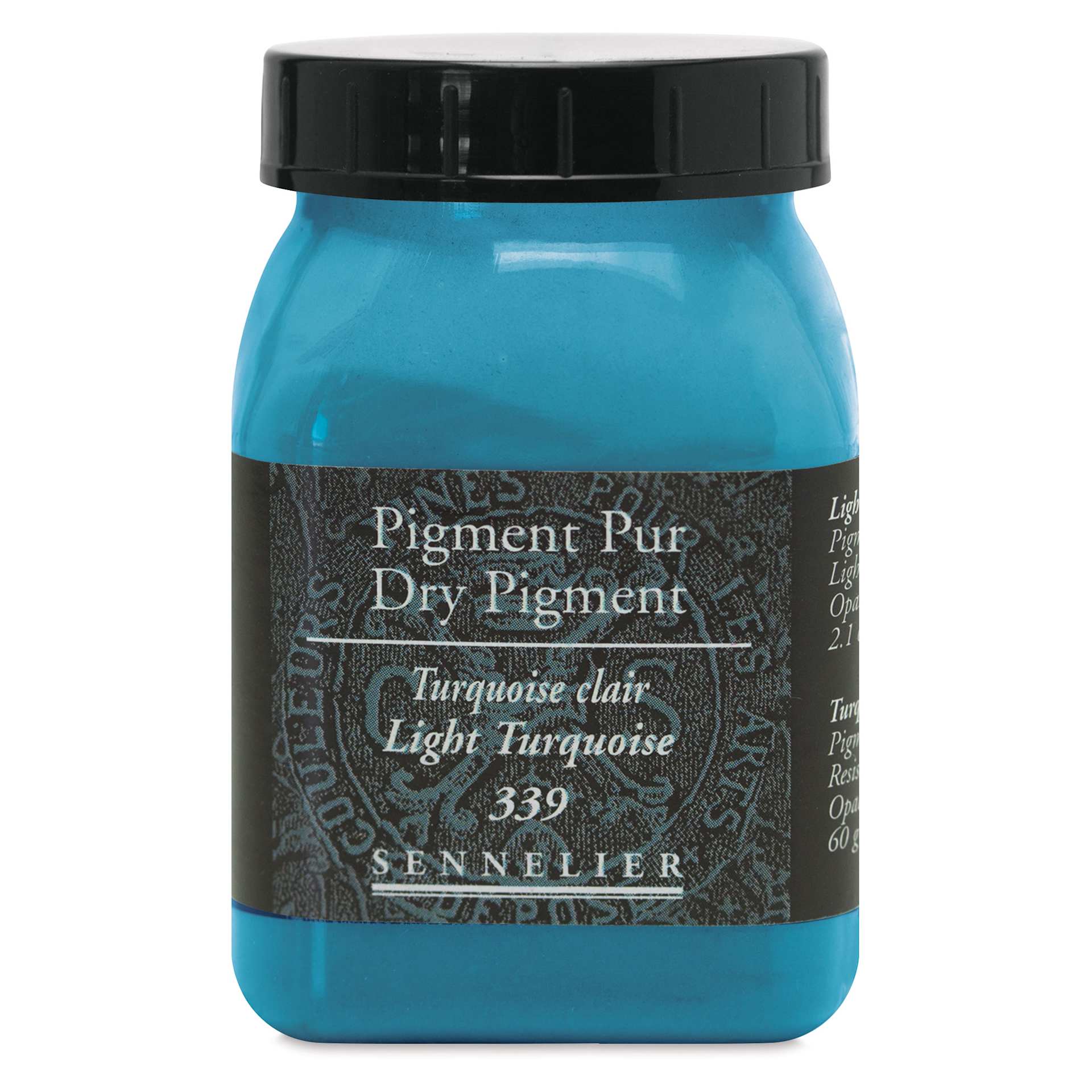 Sennelier Dry Pigment - Light Turquoise, 60 g jar