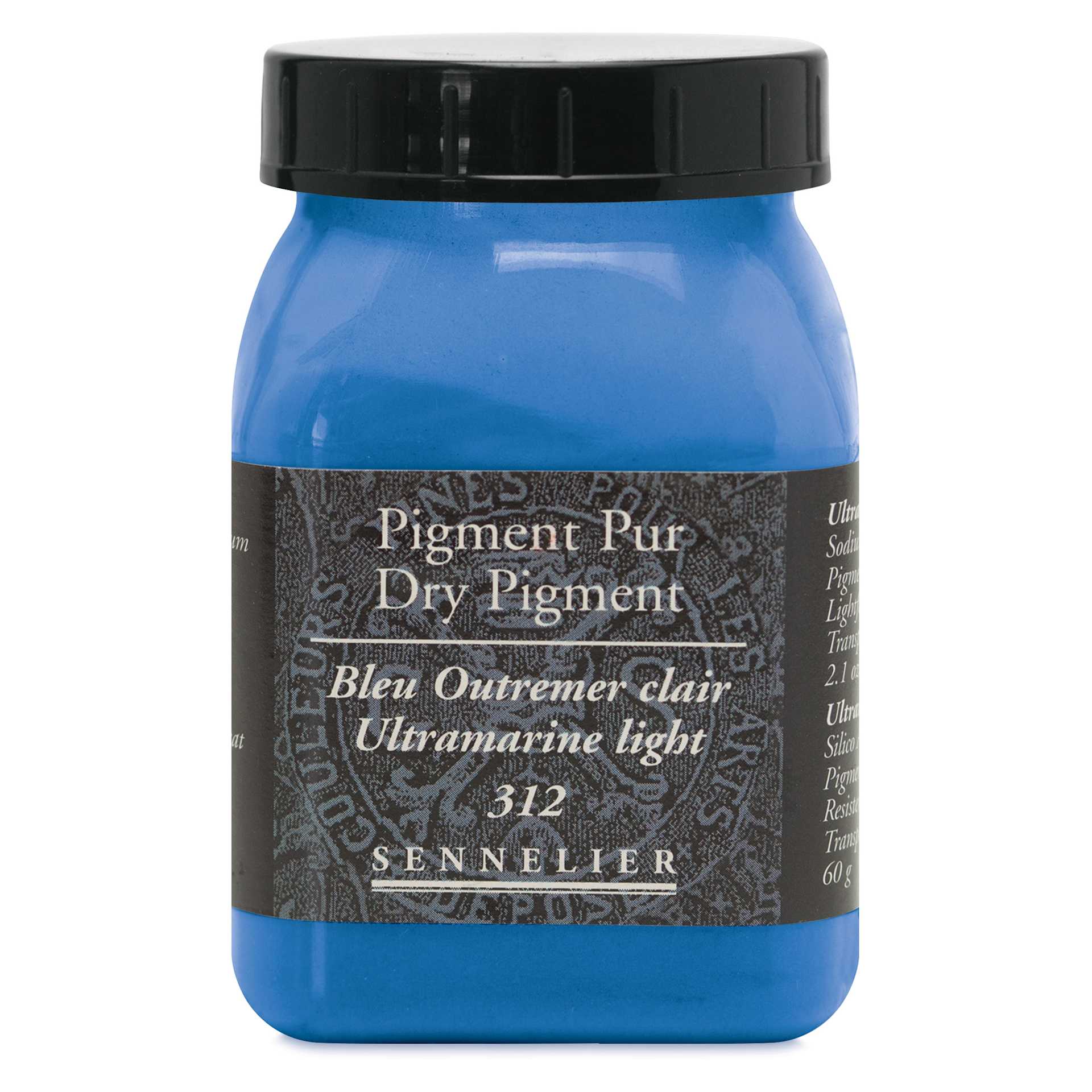 Sennelier Dry Pigment - Ultramarine Blue Light, 60 g jar