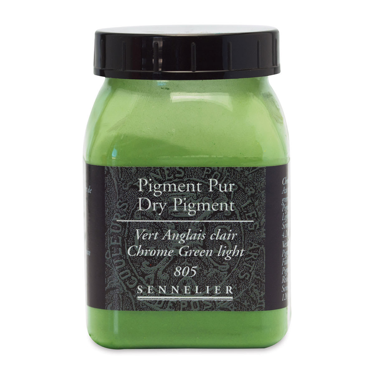 Sennelier Dry Pigment - Chrome Green Light, 120 g jar