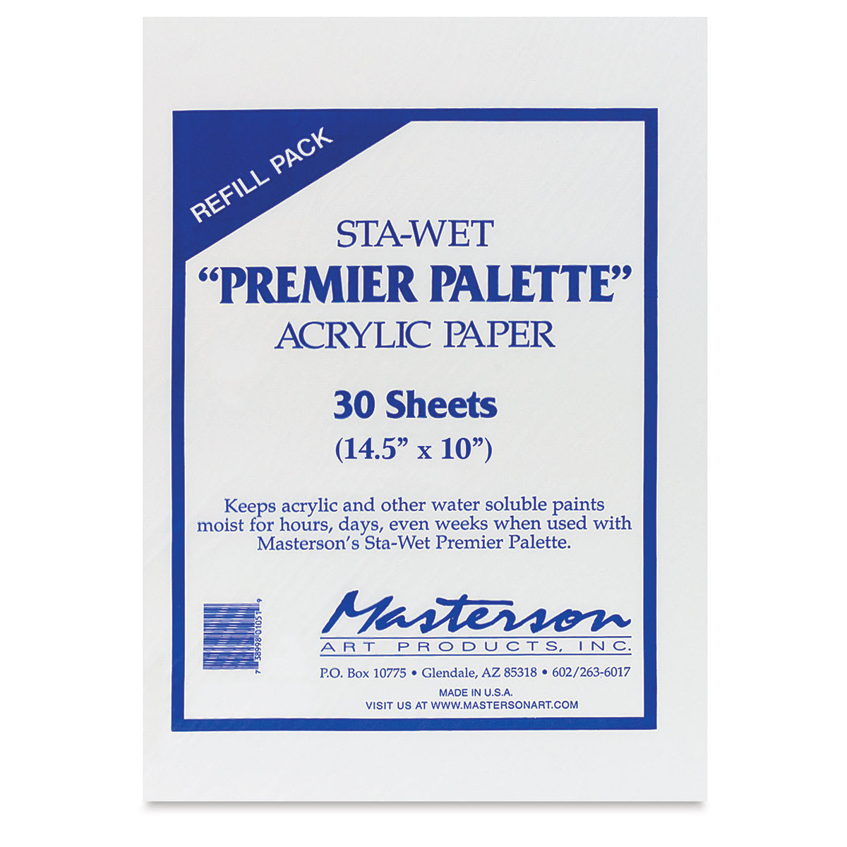 Masterson Acrylic Film - 14.5" x 10", 30 Sheets