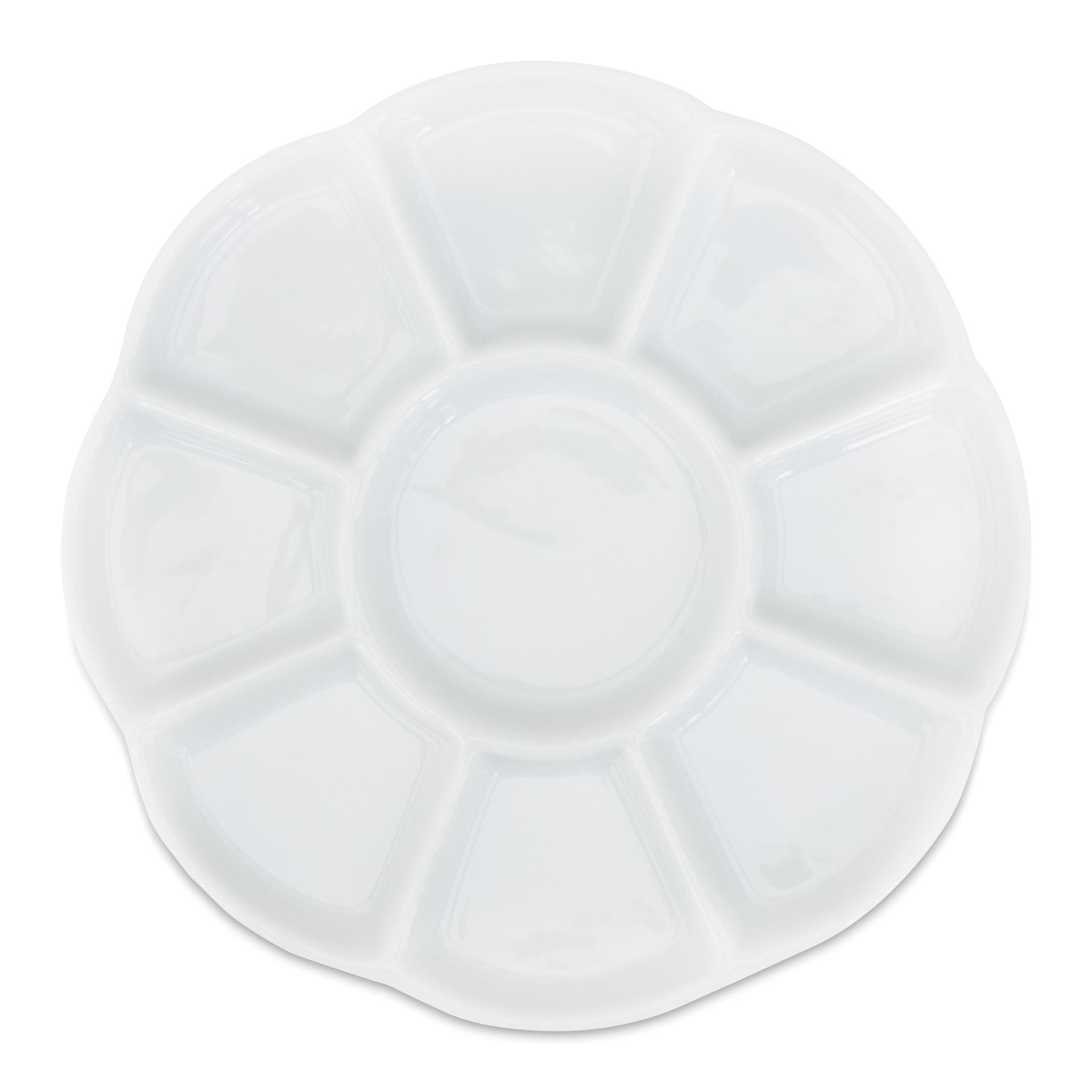 Yasutomo Flower Porcelain Dish - 9 wells