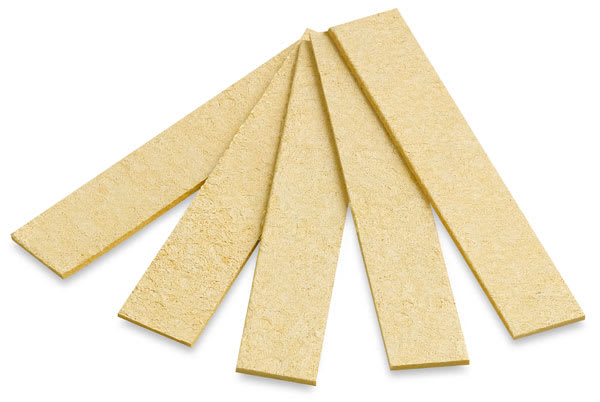 Richeson Lock Box Palette - Sponge Strips, Pkg of 5