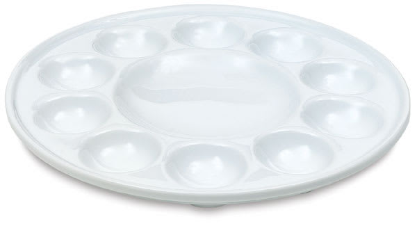 Richeson Round Palette, with 11 Wells
