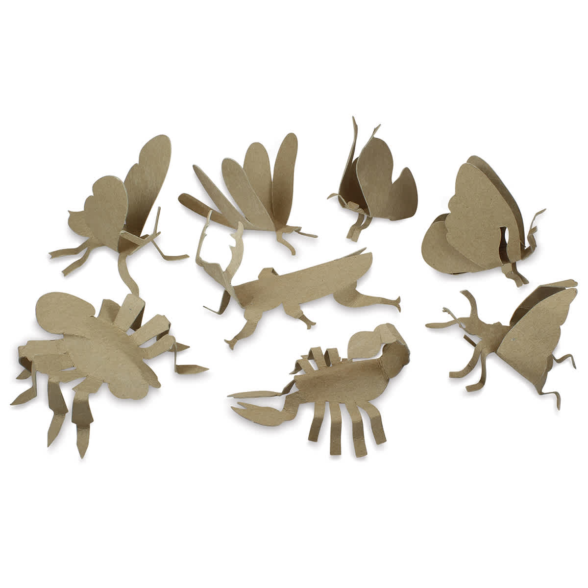Roylco Chipboard Sculptures