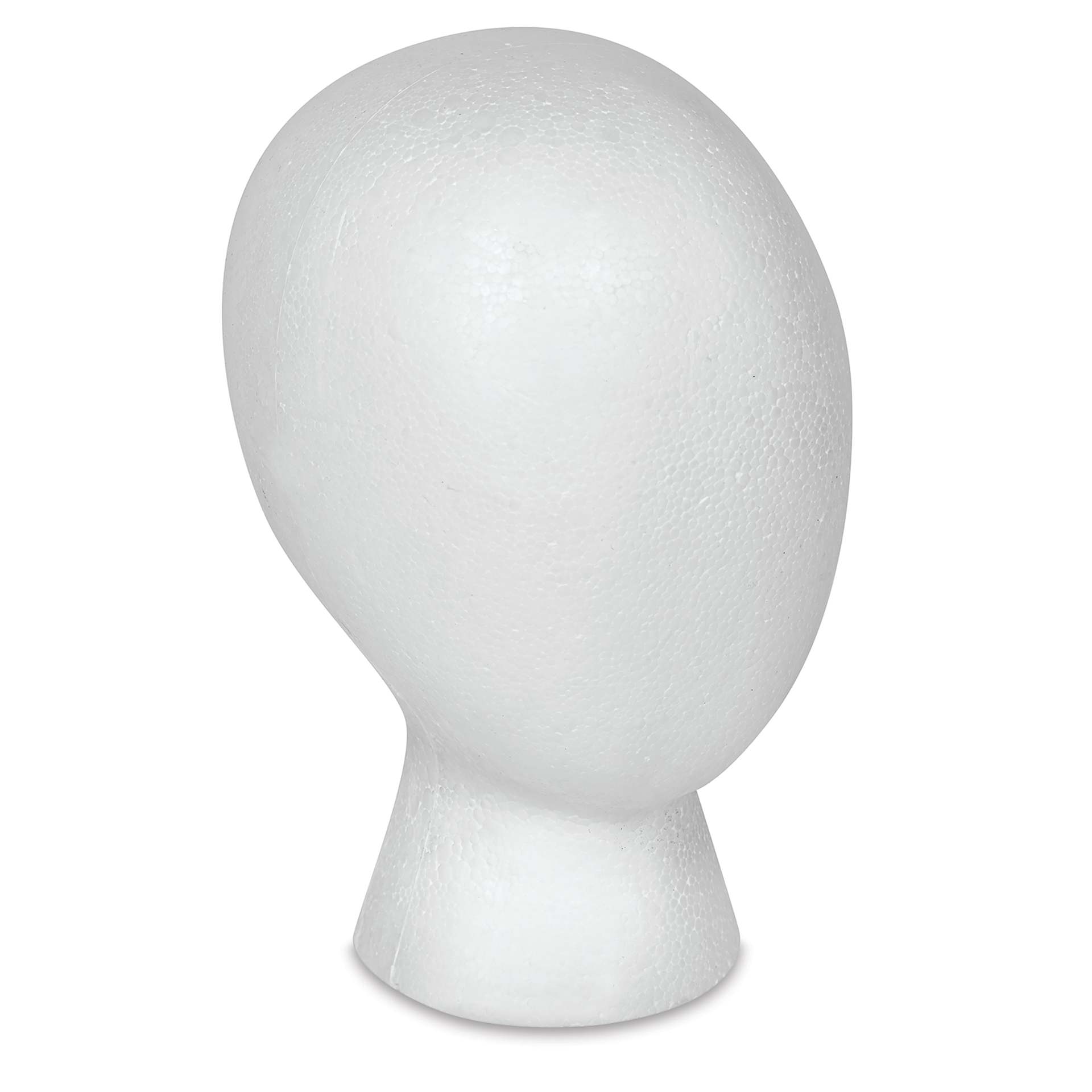 FloraCraft Foam Heads - Faceless Head angled view