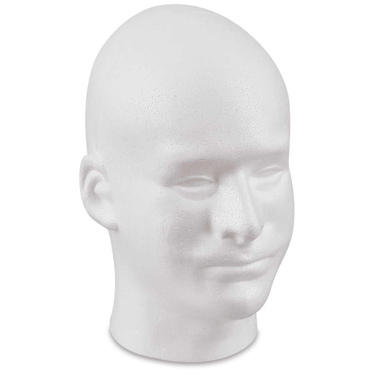 FloraCraft SmoothFom Foam Head - Left angle of male head