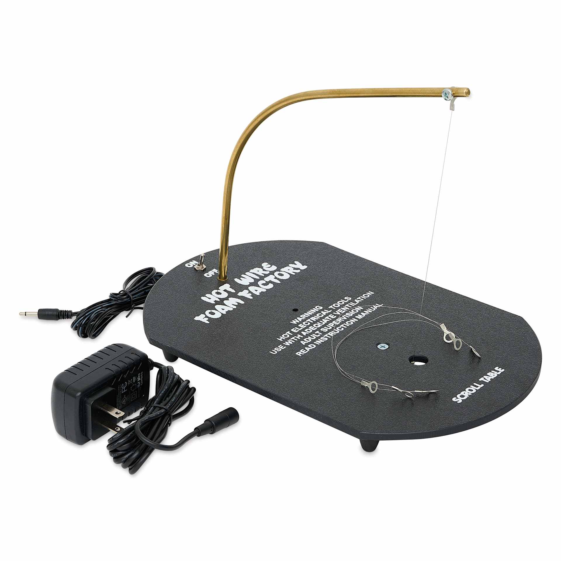 Hot Wire Foam Factory Mini Scroll Table with included cords