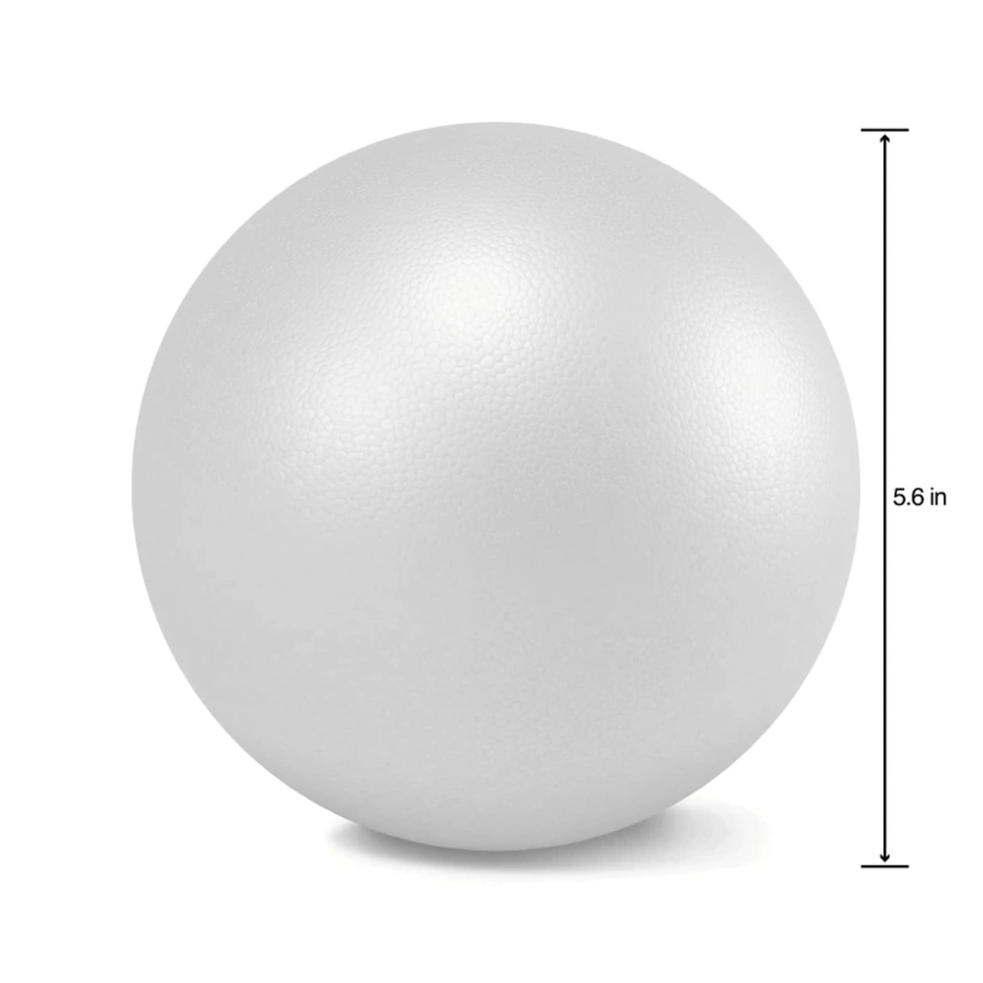 FloraCraft SmoothFoM Foam - Ball, 6" Dia single ball diameter