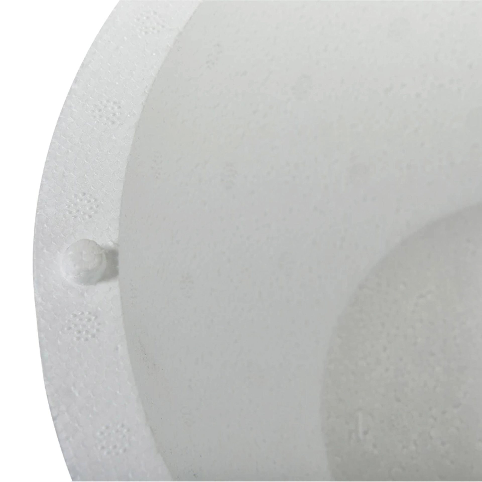 FloraCraft SmoothFoM Foam - Half Ball, 8" Dia close-up
