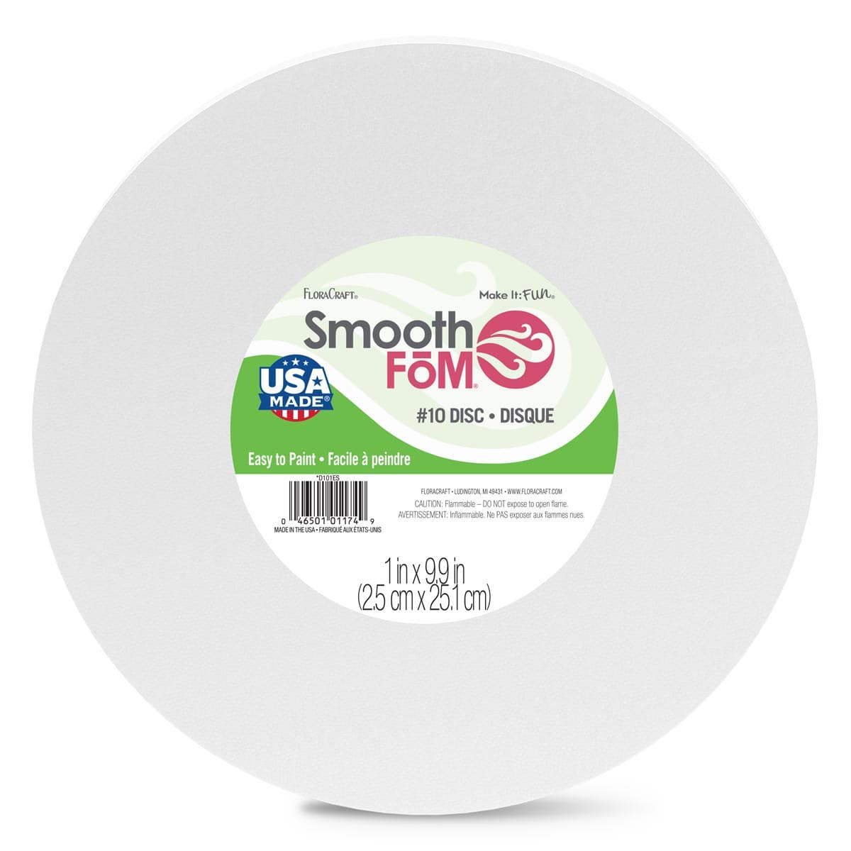 SmoothFoM 9.9" x 1"