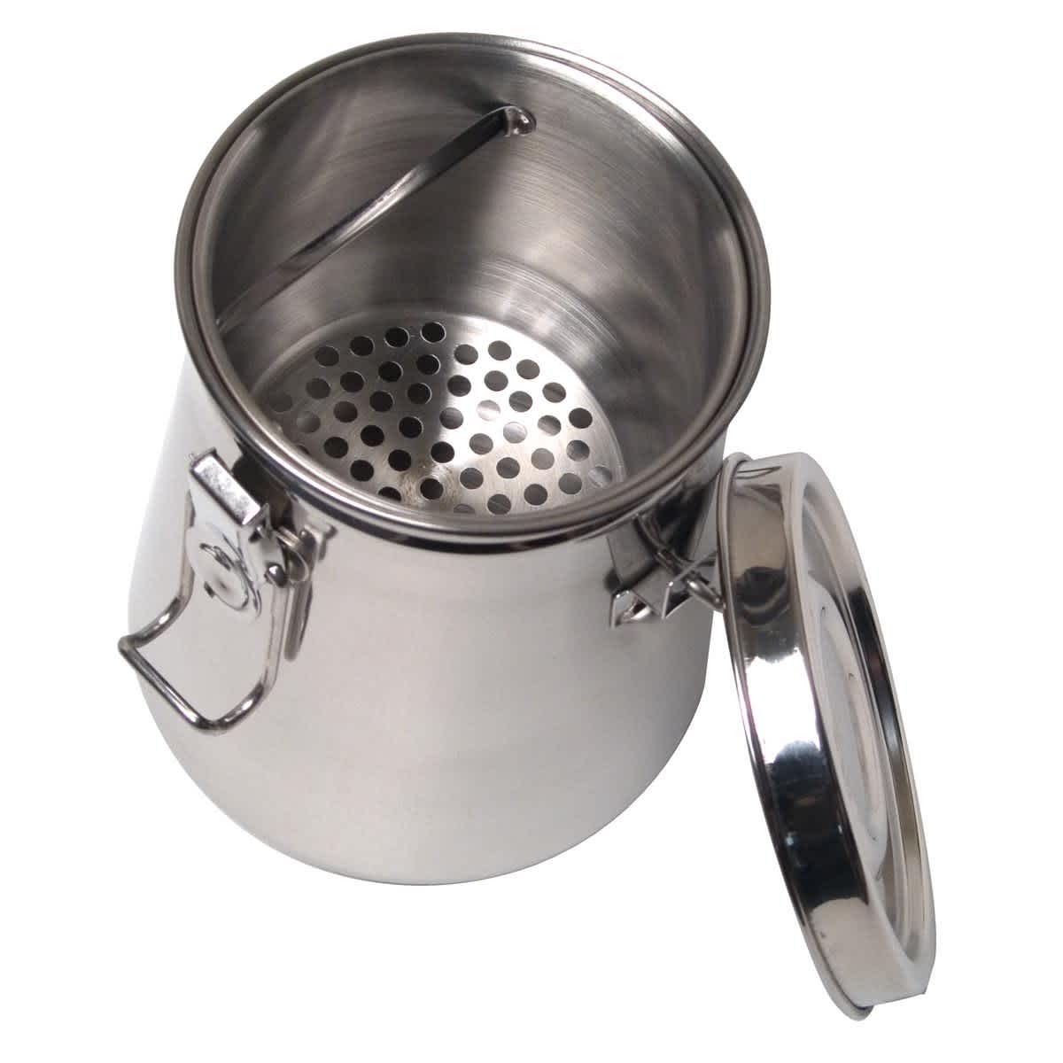 Art Alternatives Stainless Steel Brush Washer - 24 oz, open