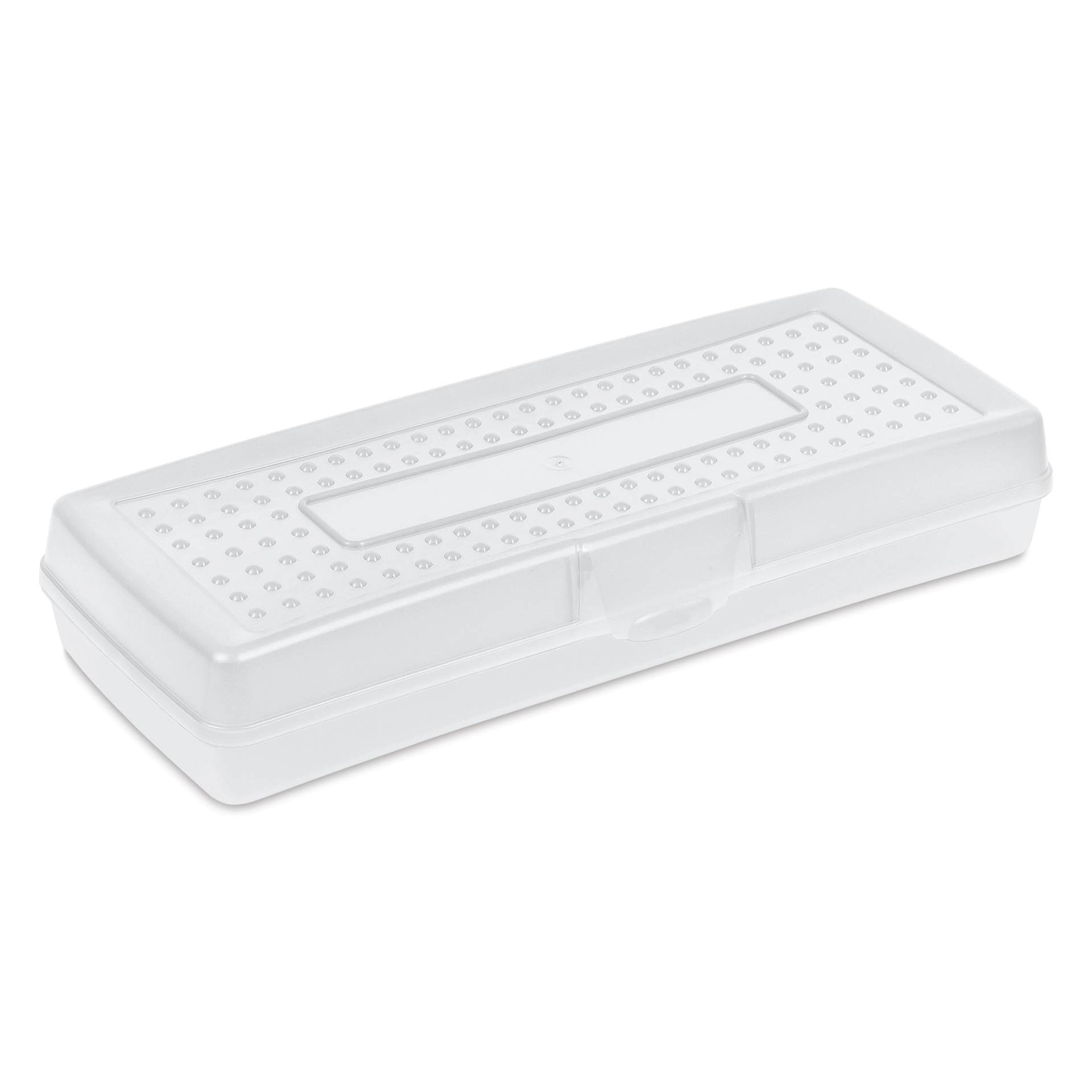 Storex Stretched Pencil Box - Clear