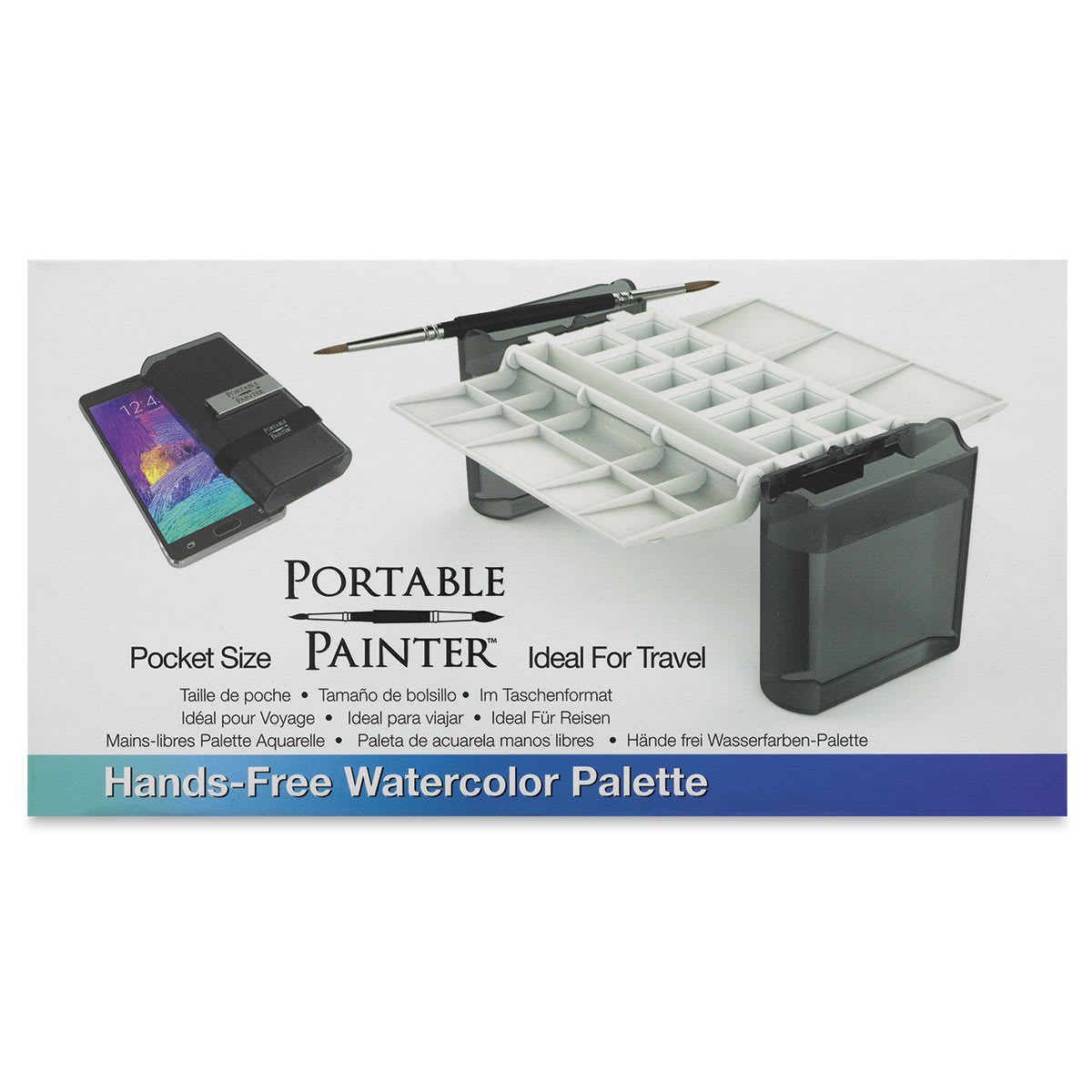 Portable Painter Watercolor Palette - front of packaging