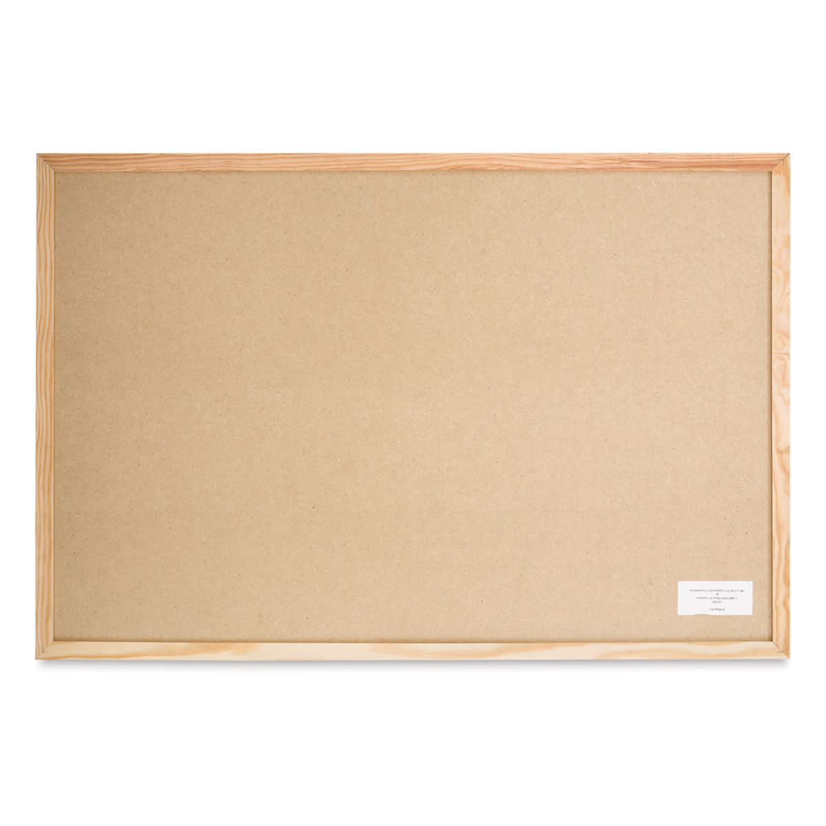 MasterVision Pine Wood Frame Chalkboard - 24" x 36" (Back)
