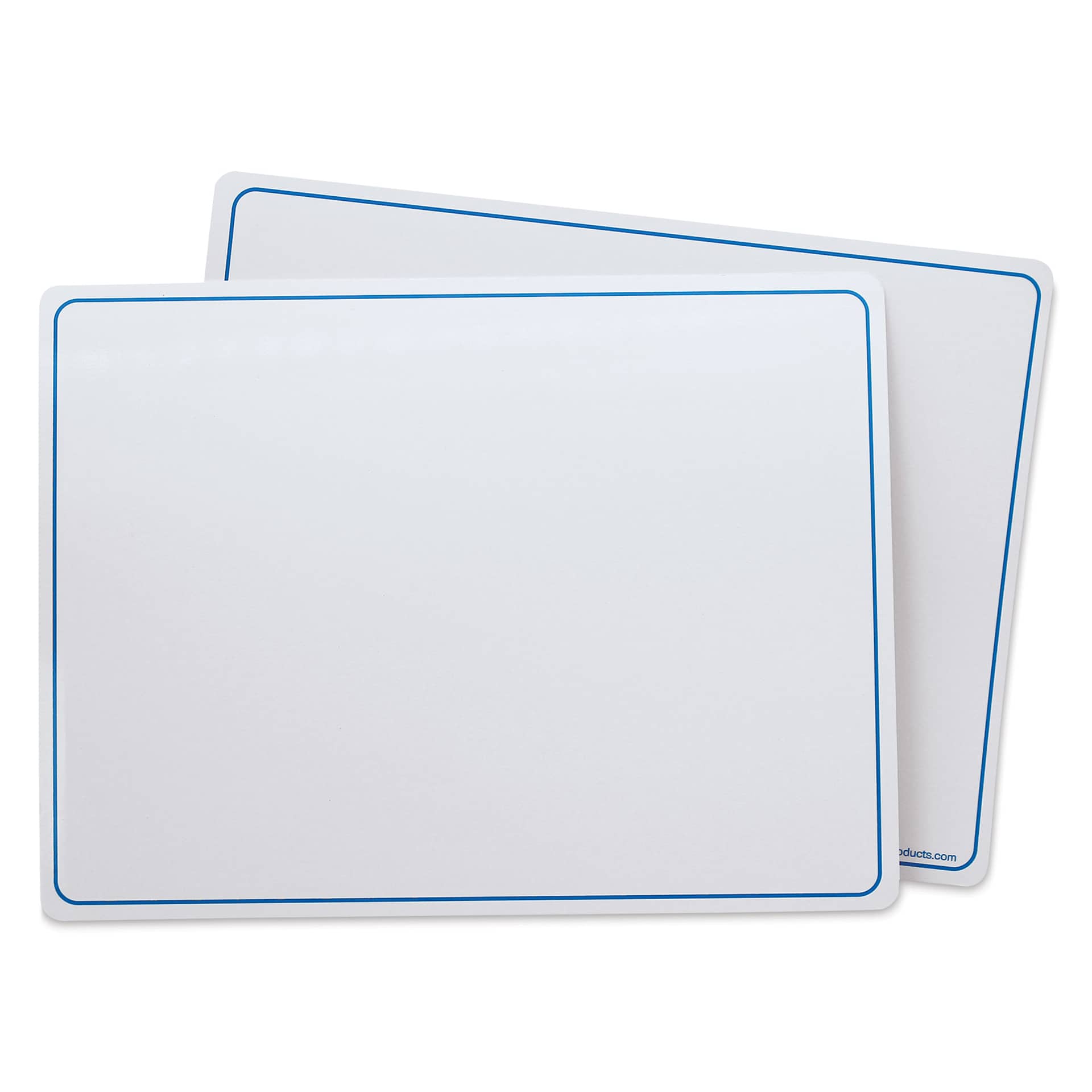 Flipside Dry Erase Learning Mats - Pkg of 12 Boards, 9" x 12" (front of board)