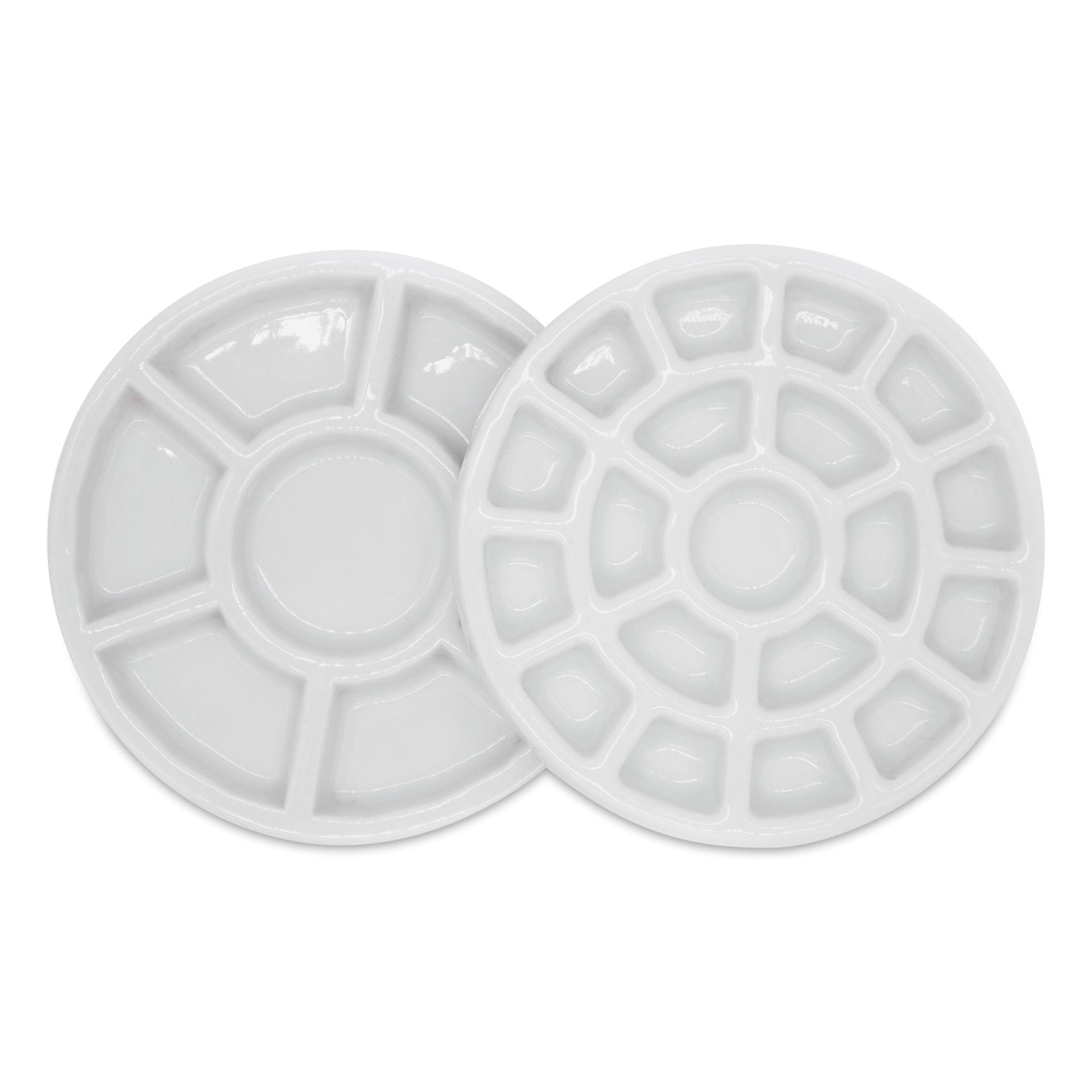 Etchr Lab Travel Mini Porcelain Palette, 19 Wells, open