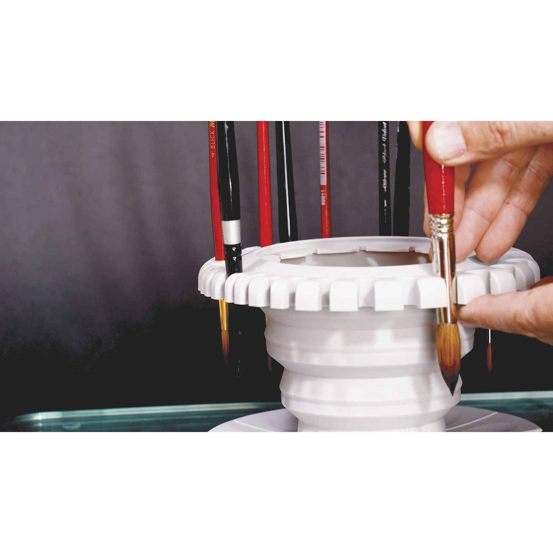 Paint Puck CollapsiBowl Portable Brush Cleaner