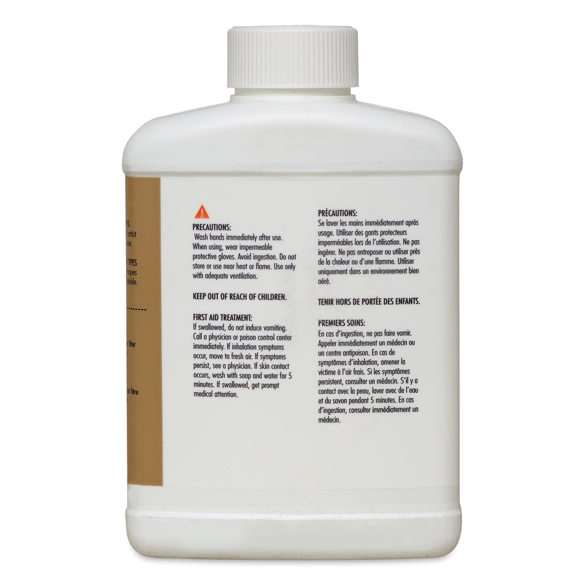 Mona Lisa Odorless Paint Thinner - 16 oz back
