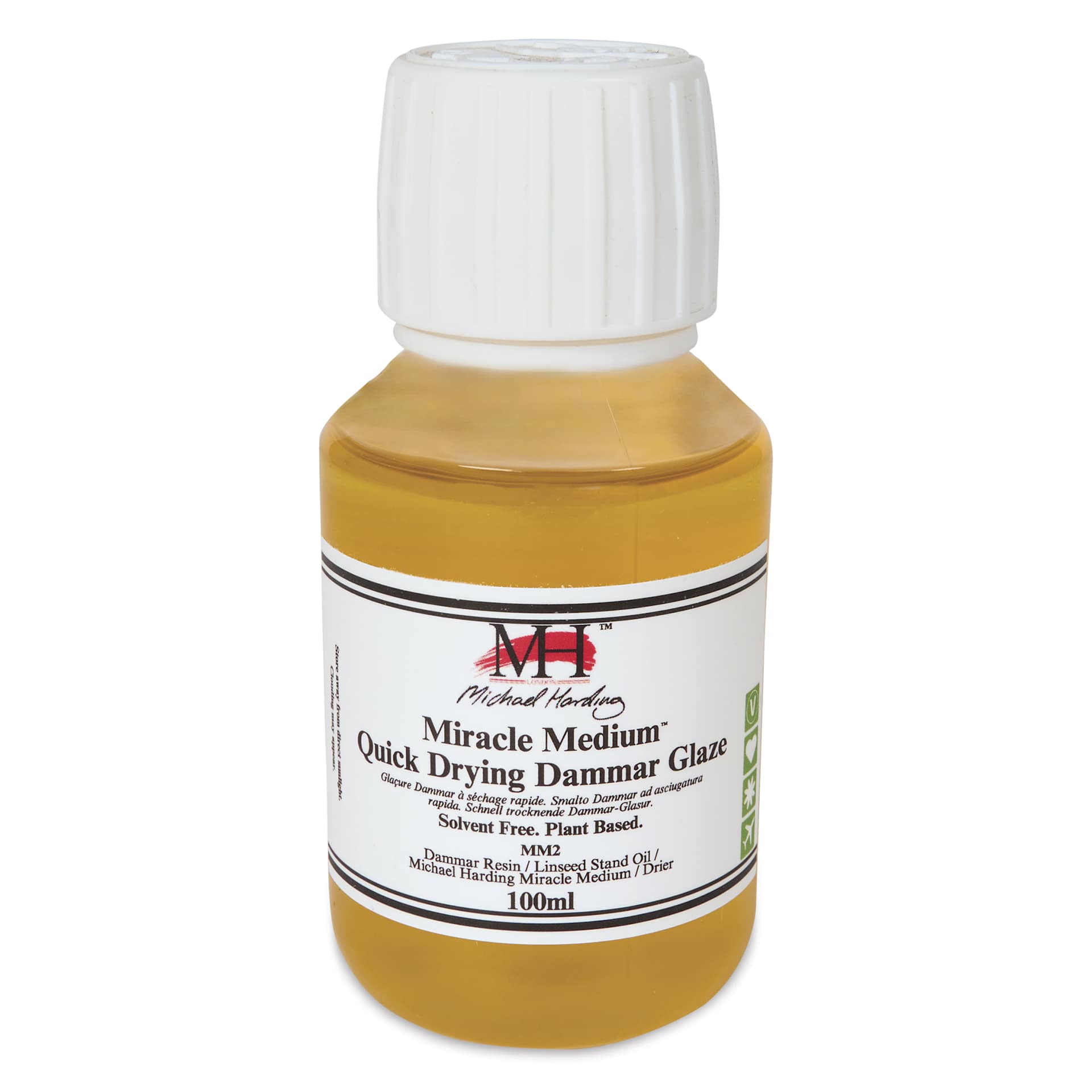 Michael Harding Miracle Medium Quick Dry Dammar Glaze - 100 ml bottle