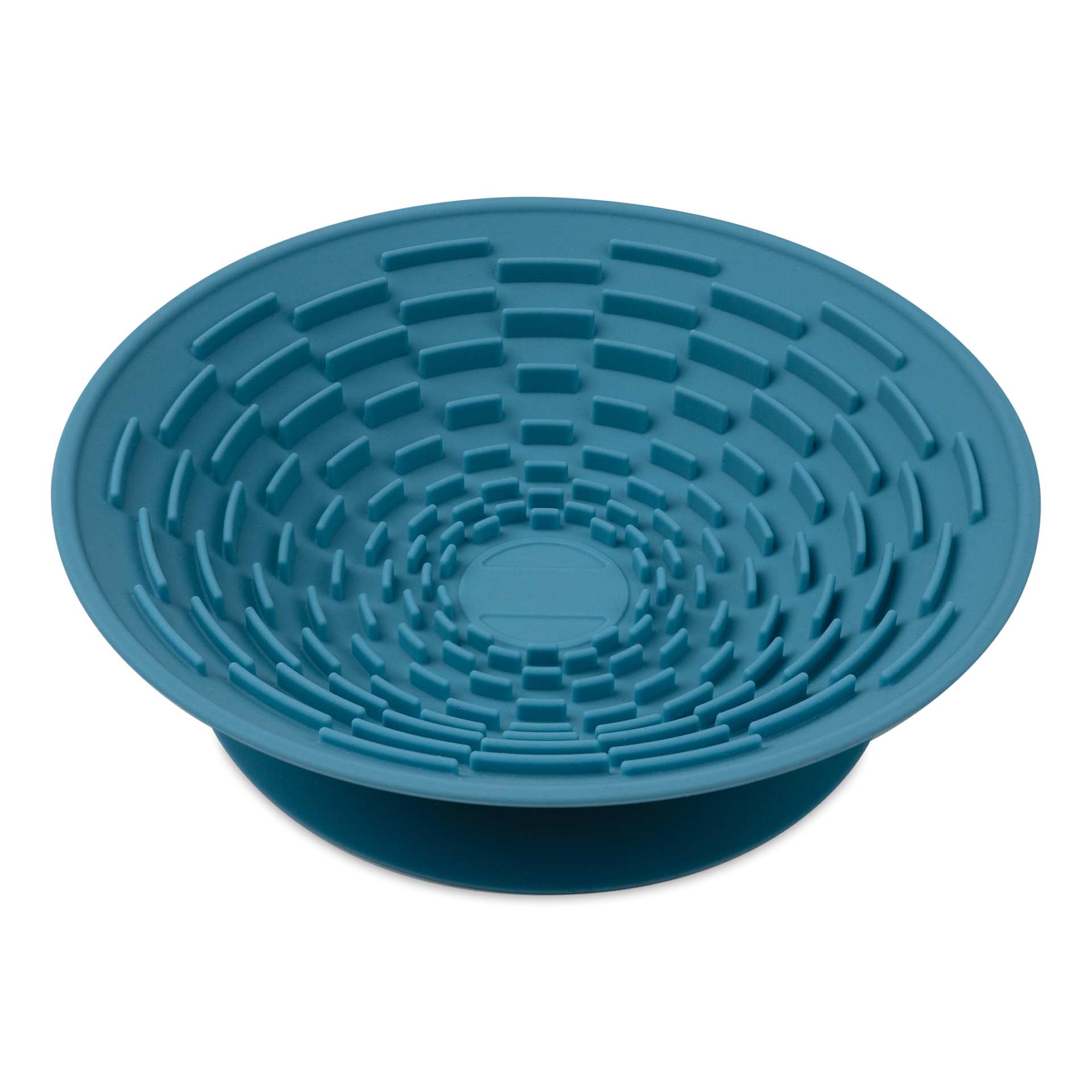 Silver Essentials Brush Cleaning Silicone Bowl - Blue
