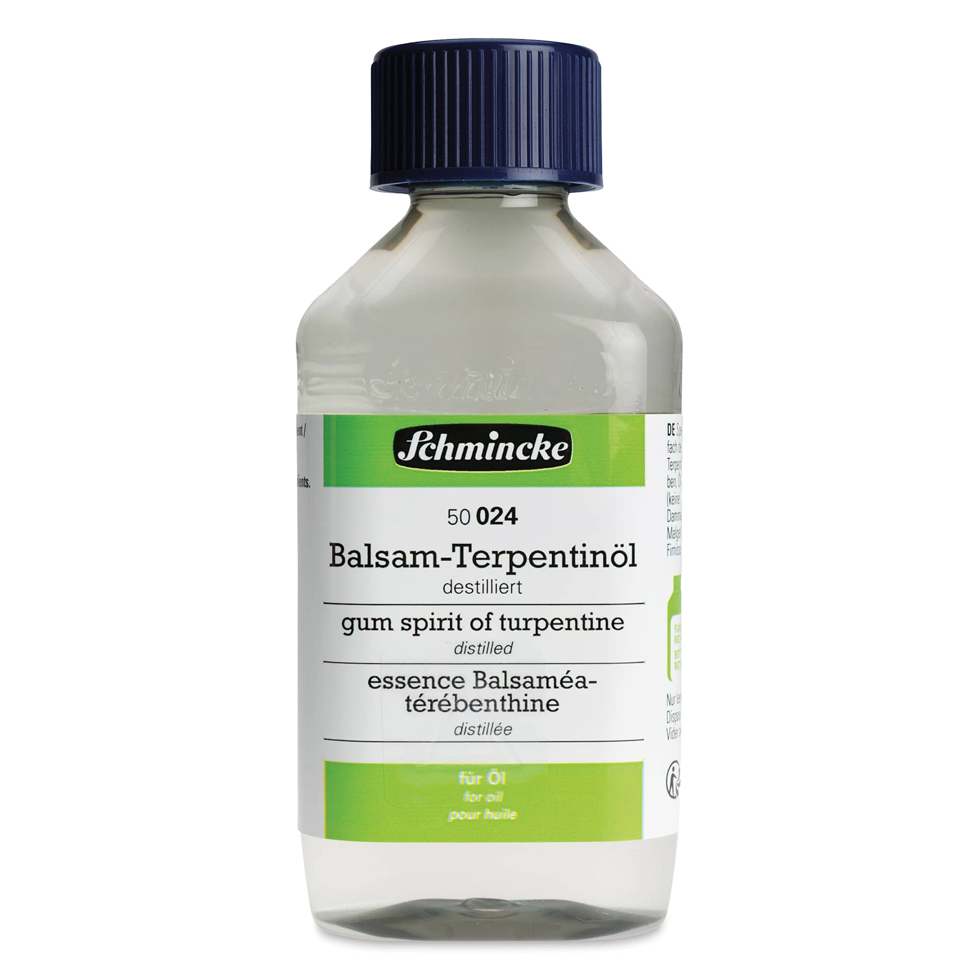 Schmincke Gum Spirit of Turpentine - 200 ml, bottle