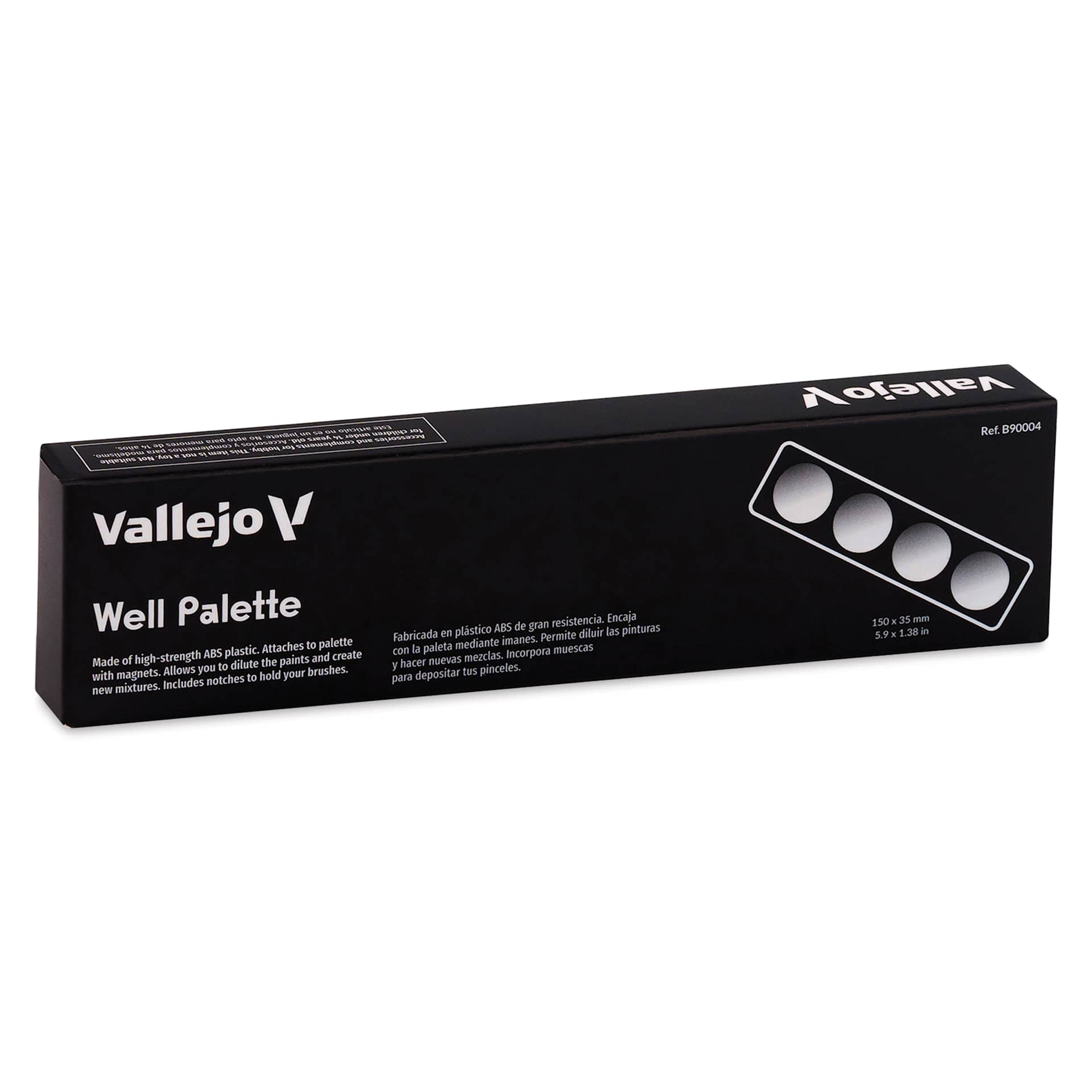 Vallejo Well Palette, in packaging
