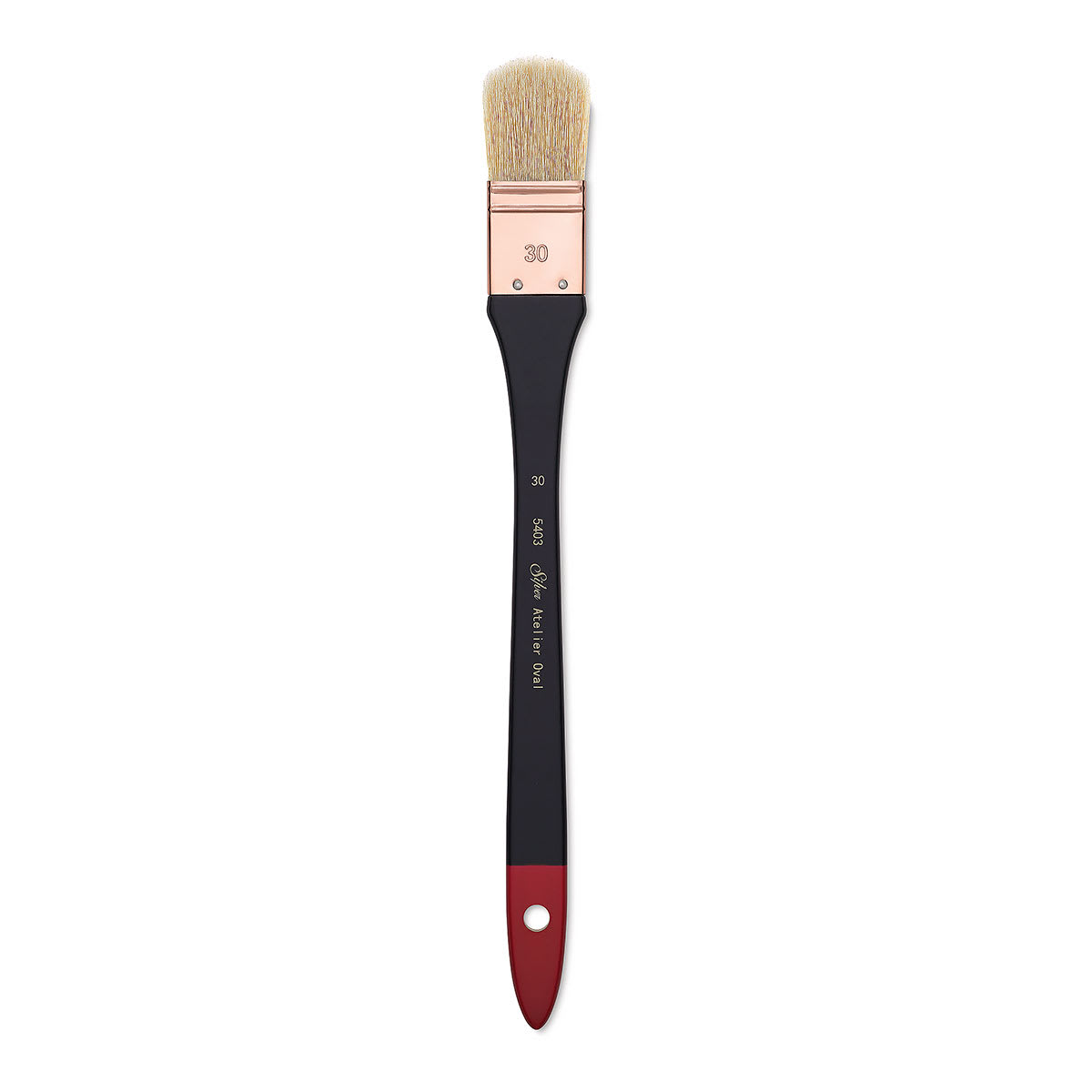 Silver Brush Atelier Hog Bristle Oval Mottler Brush - Size 30