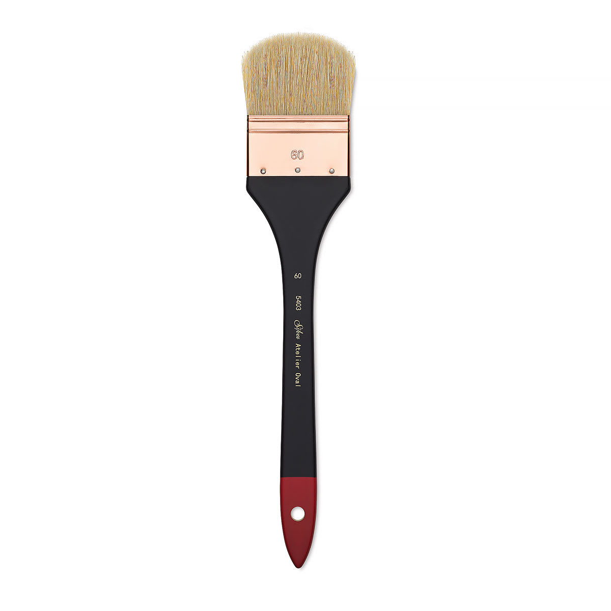 Silver Brush Atelier Hog Bristle Oval Mottler Brush - Size 60