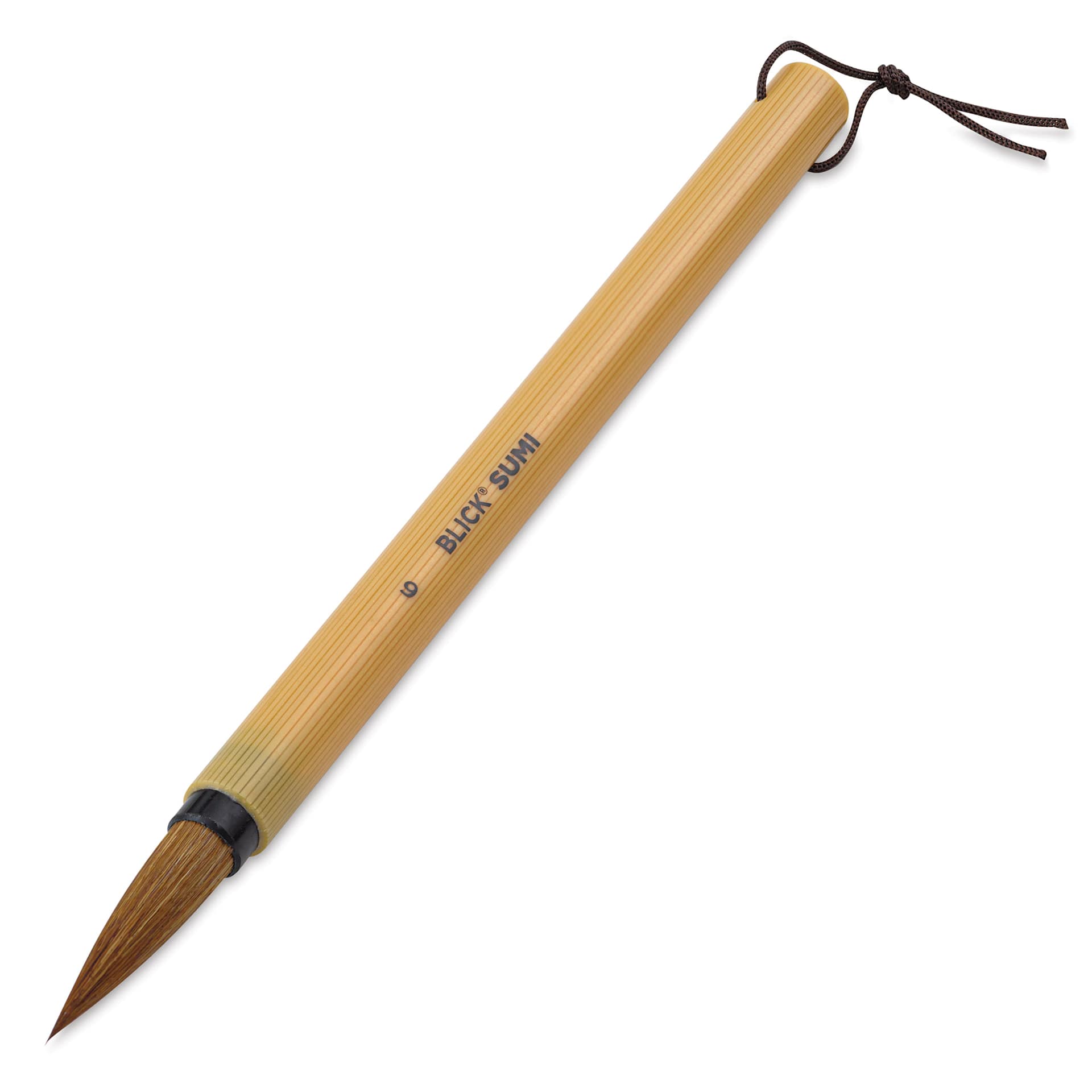 Blick Sumi Brush - Size 6, full brush inclined