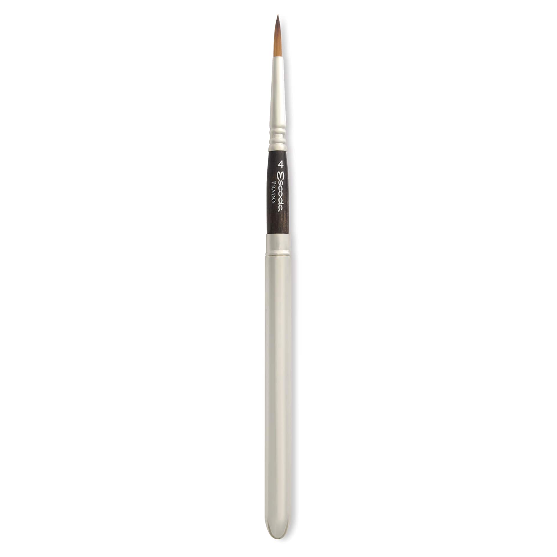 Escoda Prado Tame Synthetic Travel Brush - Round, Size 4