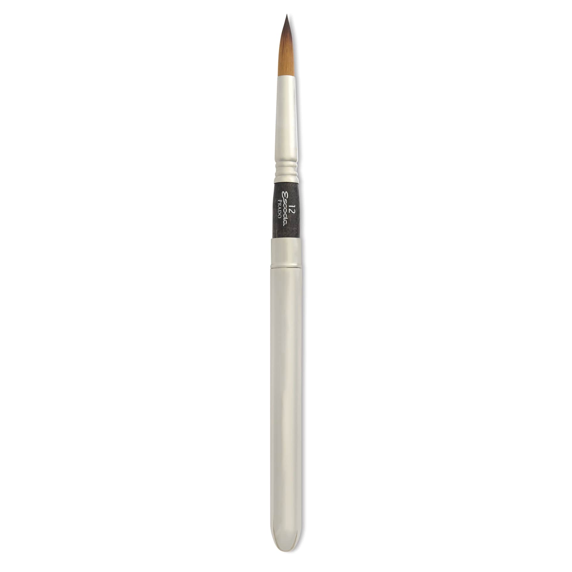 Escoda Prado Tame Synthetic Travel Brush - Round, Size 12