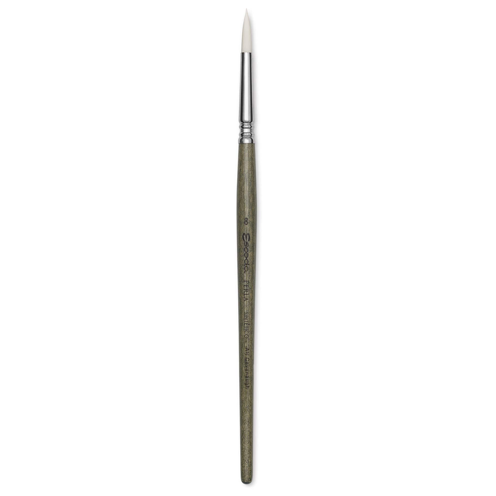 Escoda Signature Ali Cavanaugh Perla Synthetic Brush - Round Pointed, Size 8