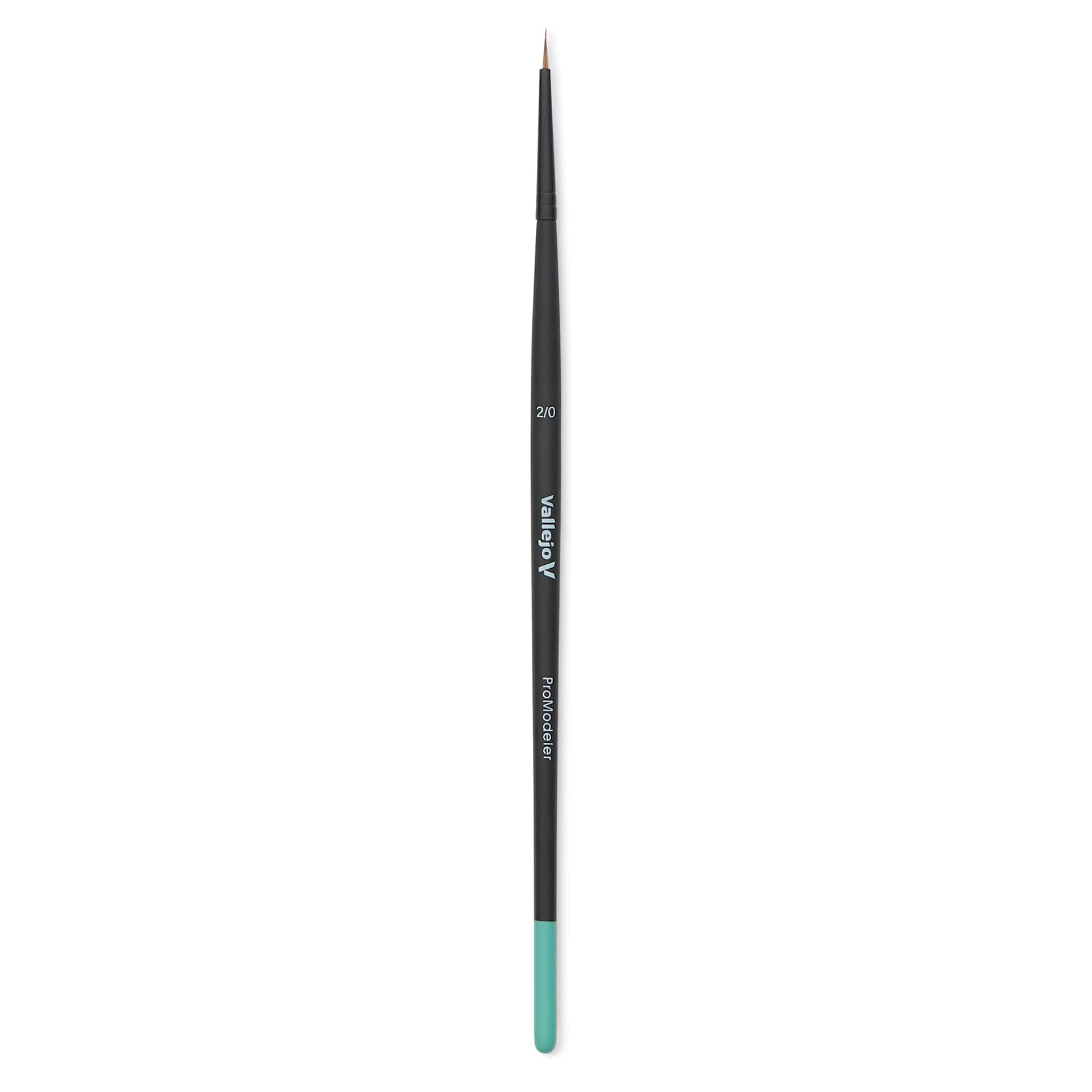 Vallejo Natural Pro Modeler Brush - Round, Size 2/0