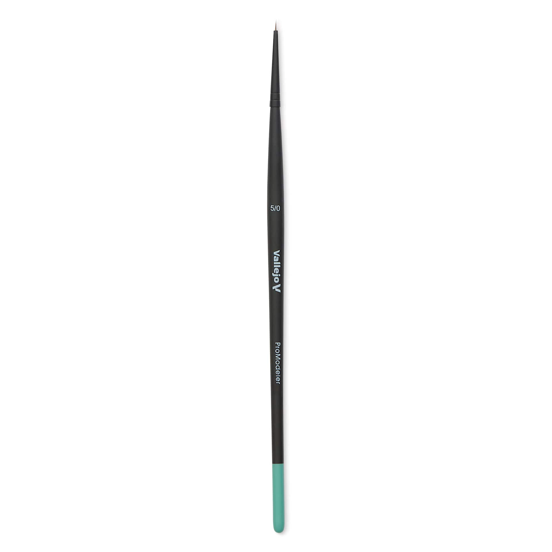 Vallejo Natural Pro Modeler Brush - Round, Size 5/0