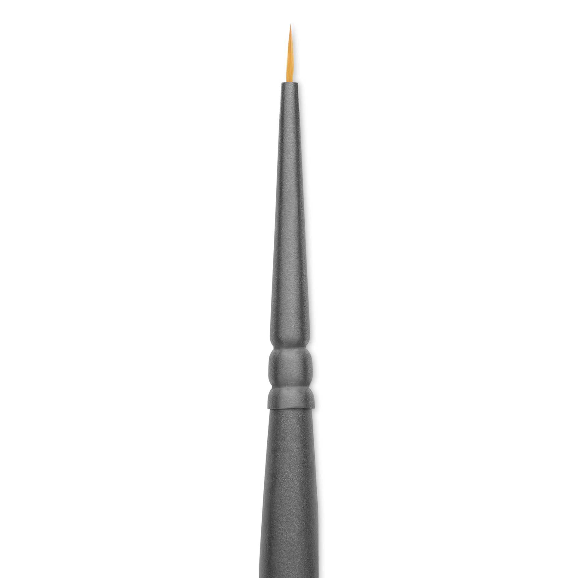 Vallejo Synthetic Golden Toray Hobby Brush - Detail Round, Size 5/0, close up
