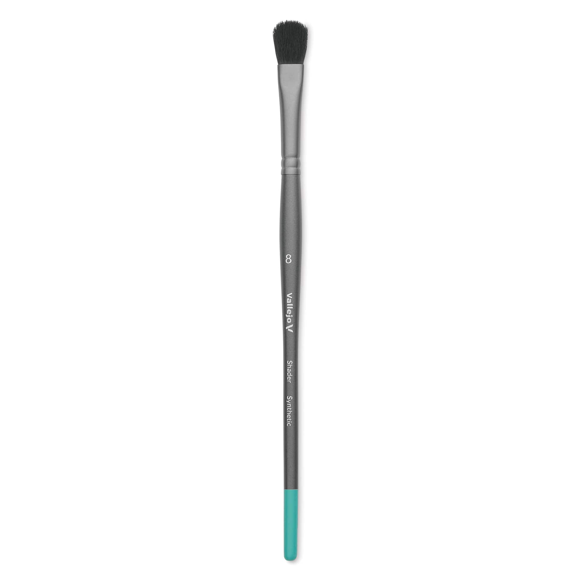 Vallejo Synthetic Squirrel Hobby Brush - Filbert Shader, Size 8