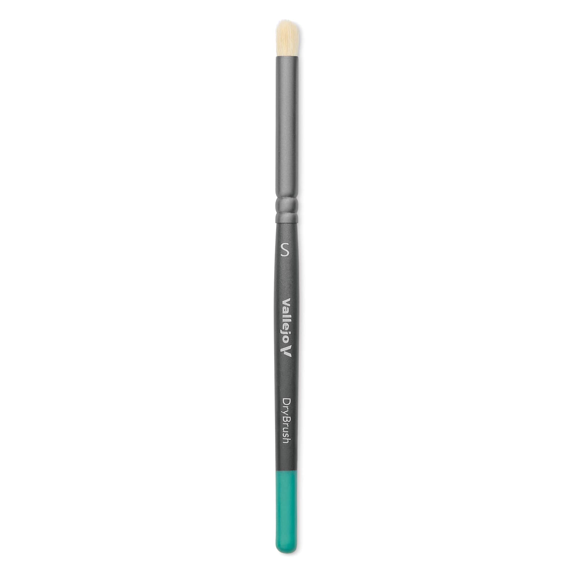 Vallejo Natural White Goat Hair Dry Brush - Small
