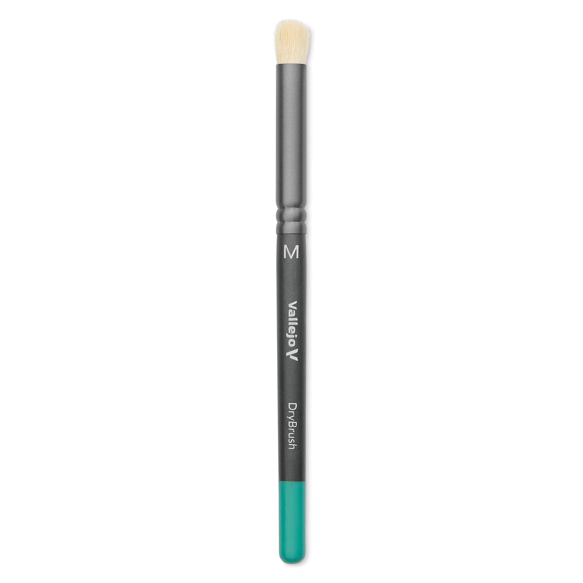 Vallejo Natural White Goat Hair Dry Brush - Medium