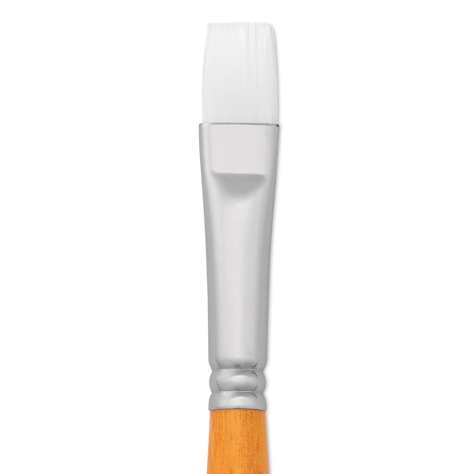 Utrecht Series 300 White Taklon Brush - Bright, Size 8