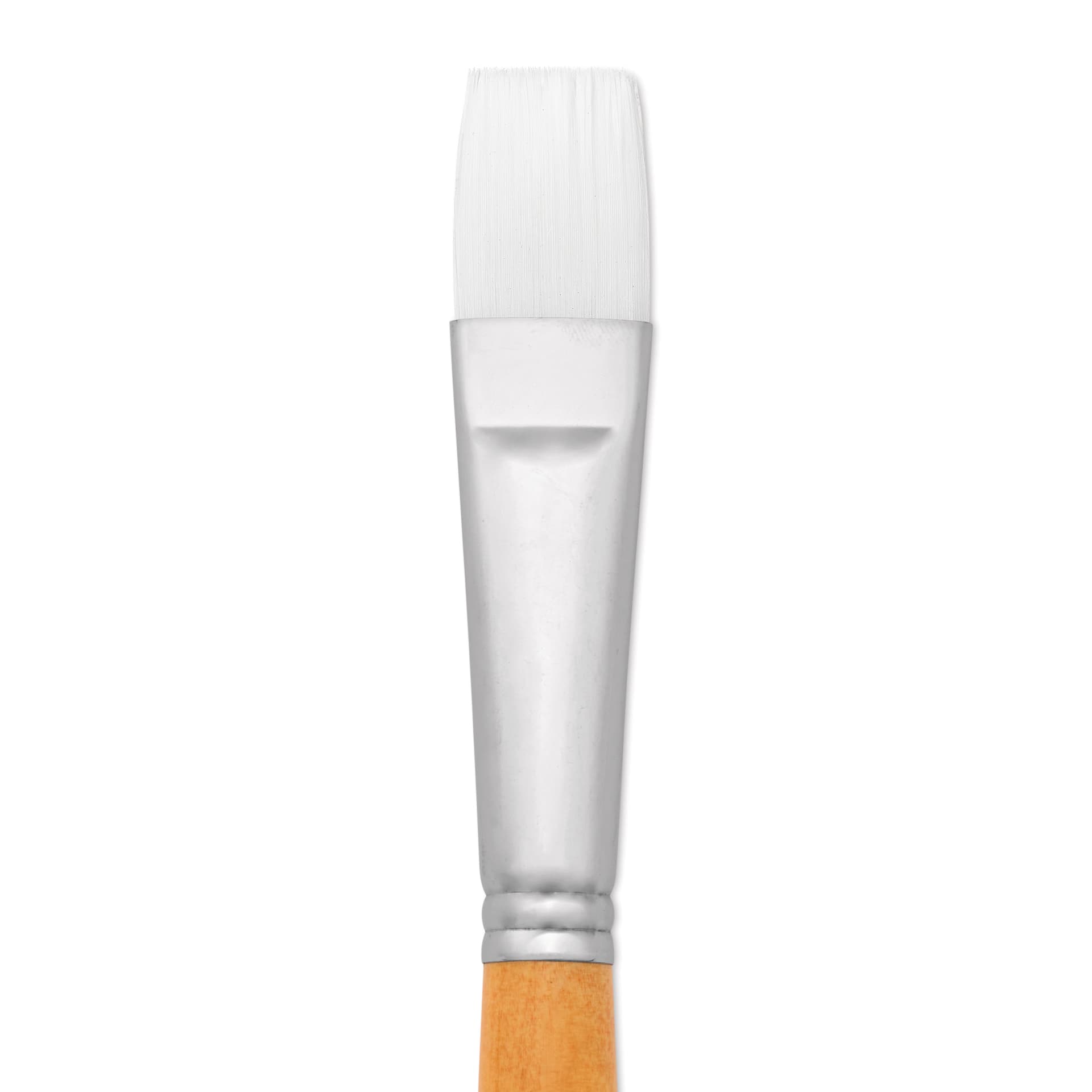Utrecht Series 300 White Taklon Brush - Bright, Size 12