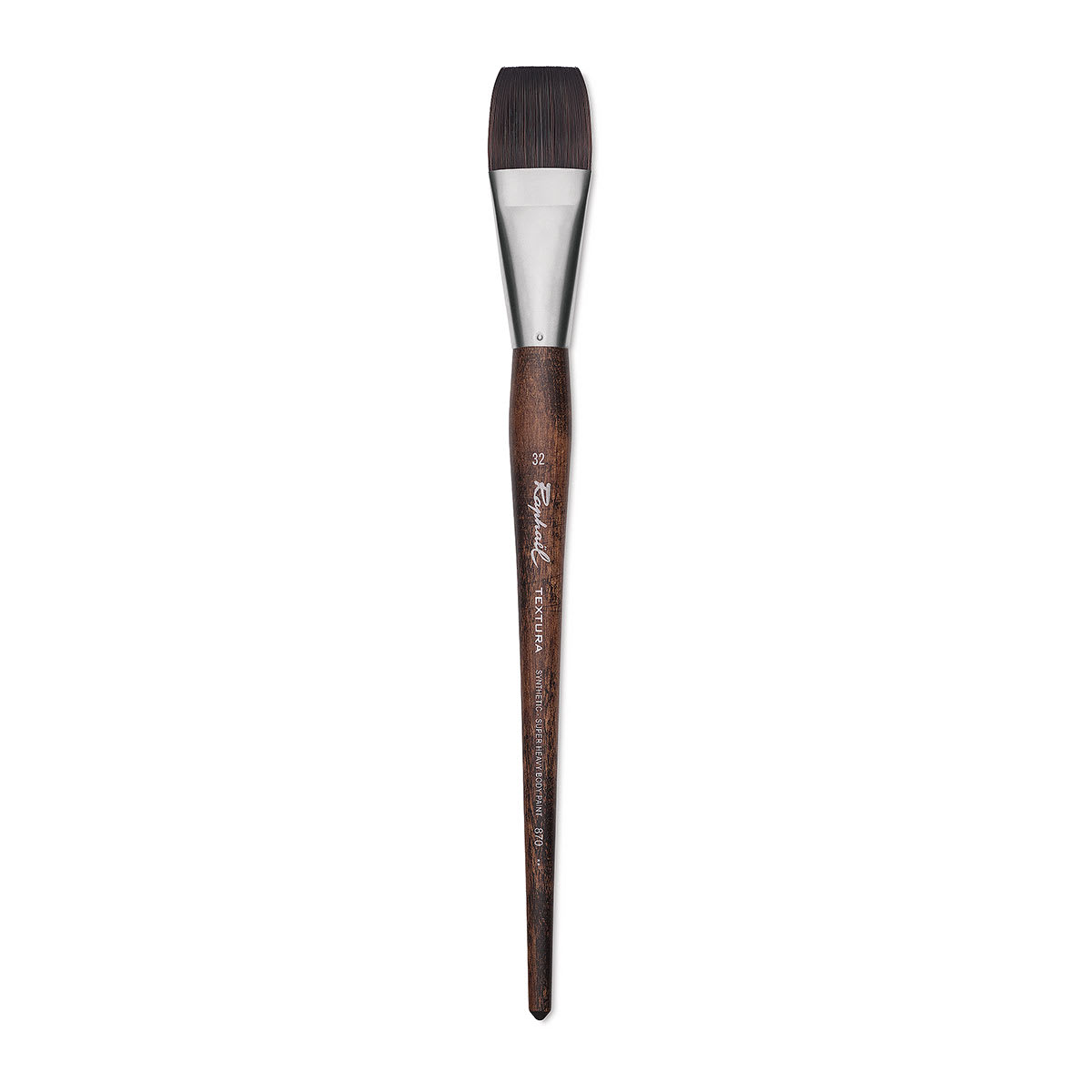 Raphaël Textura Brush - Flat, Size 32, Long Handle